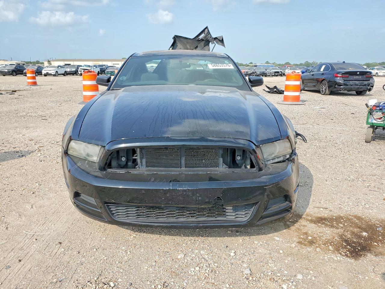 2014 Ford Mustang Black vin: 1ZVBP8AM0E5300911