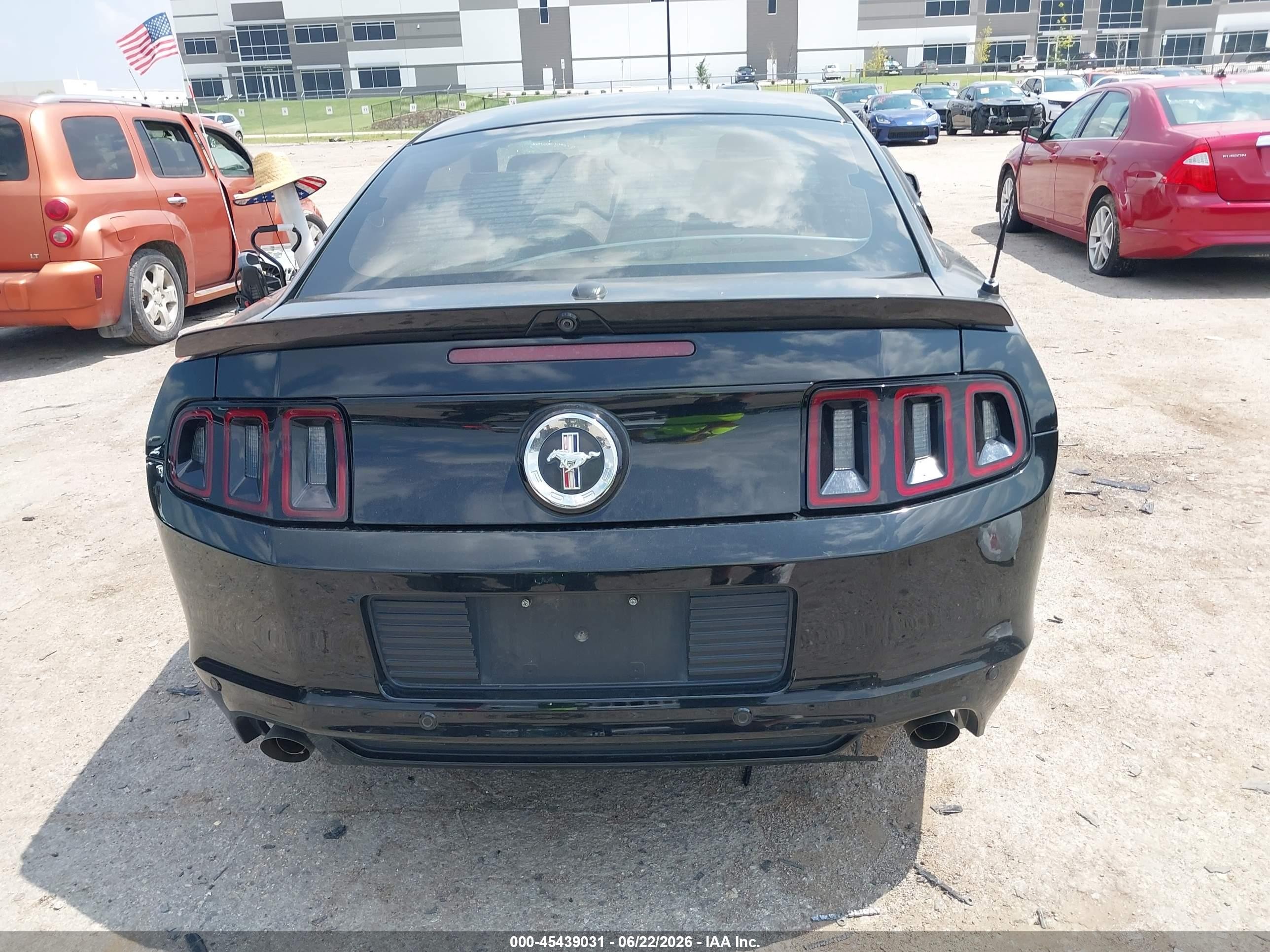 2014 Ford Mustang V6/v6 Premium Black vin: 1ZVBP8AM0E5315943