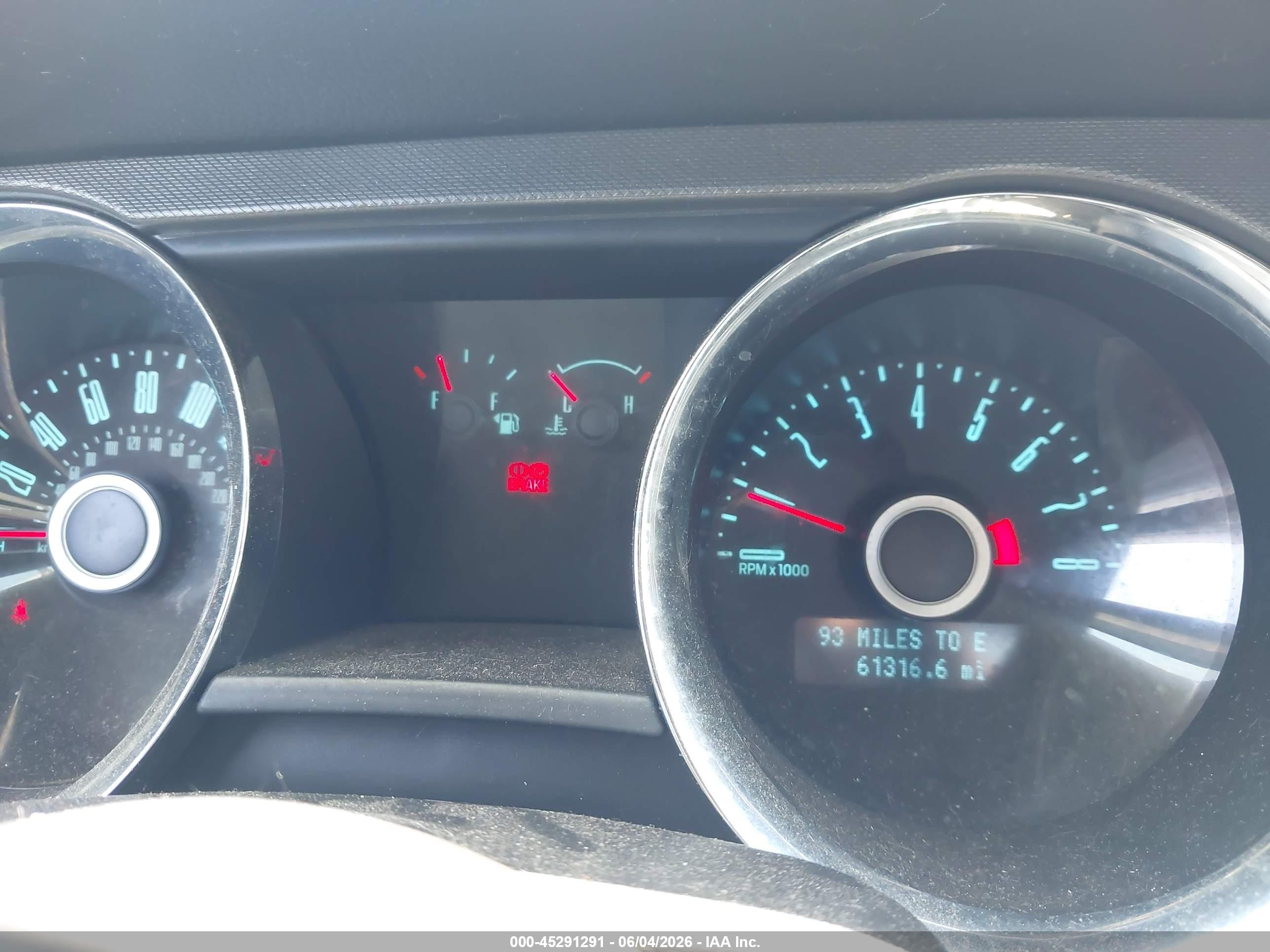 2014 Ford Mustang V6 Blue vin: 1ZVBP8AM0E5319779