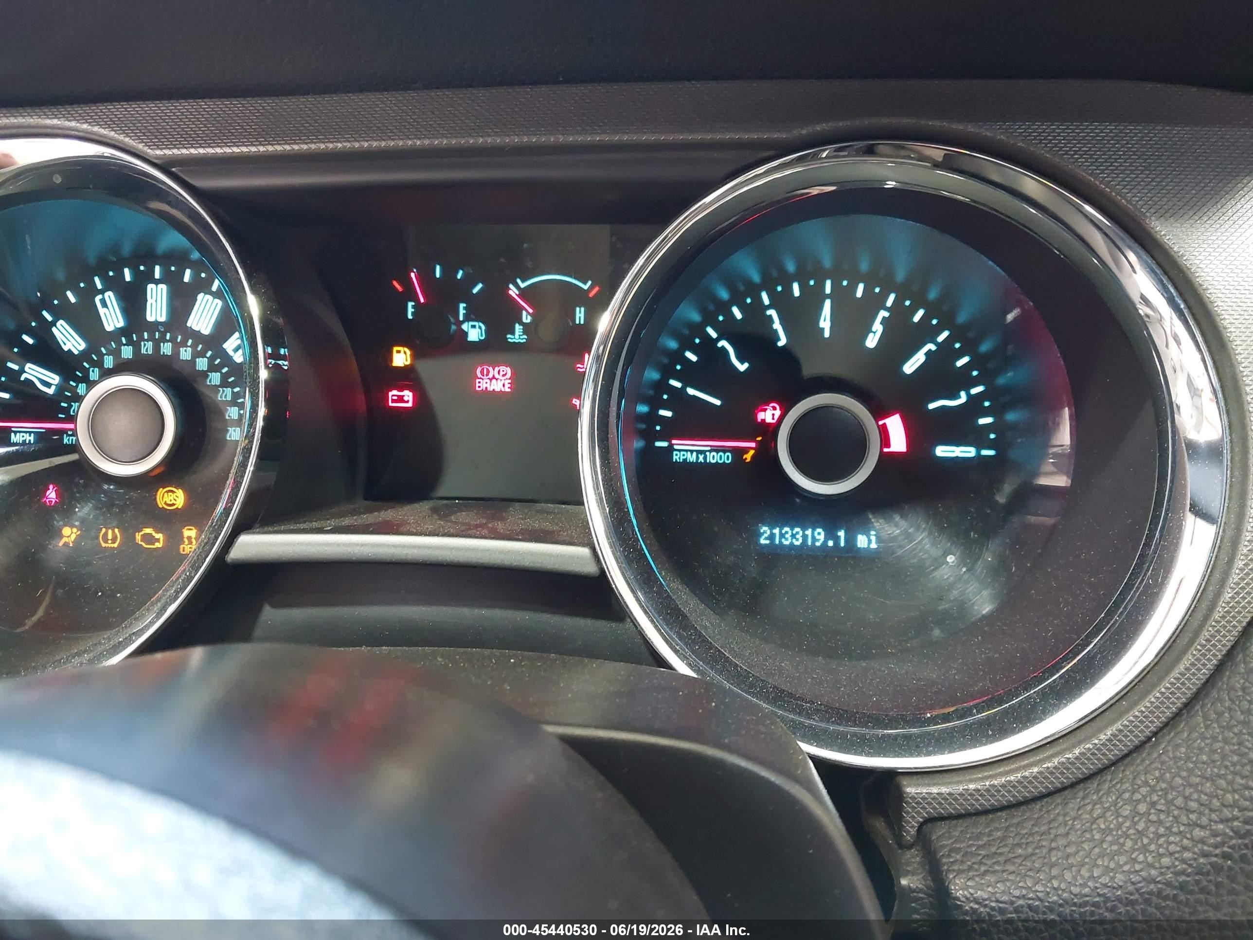 2014 Ford Mustang V6 Gray vin: 1ZVBP8AM0E5324643