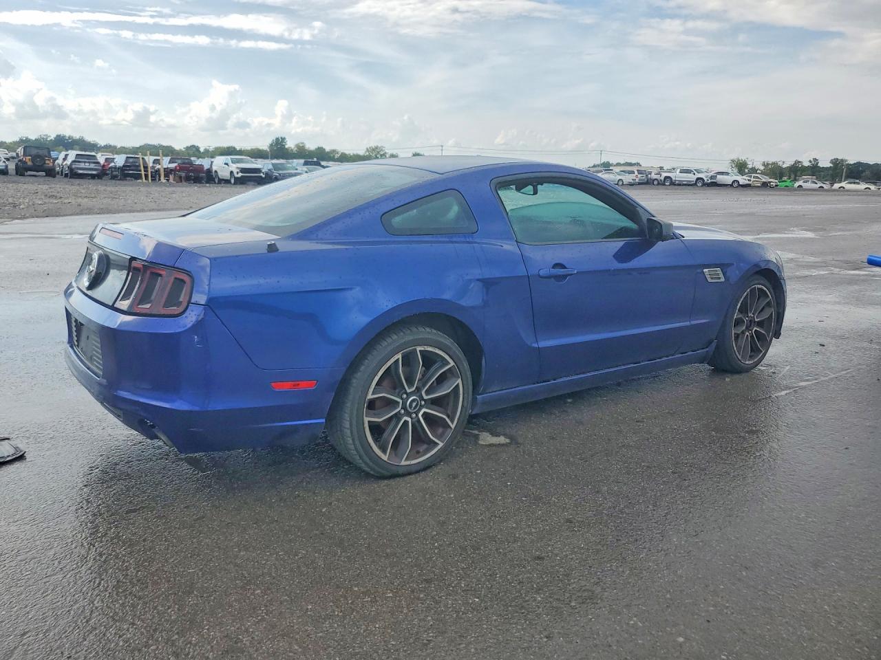 2014 Ford Mustang Blue vin: 1ZVBP8AM0E5325260