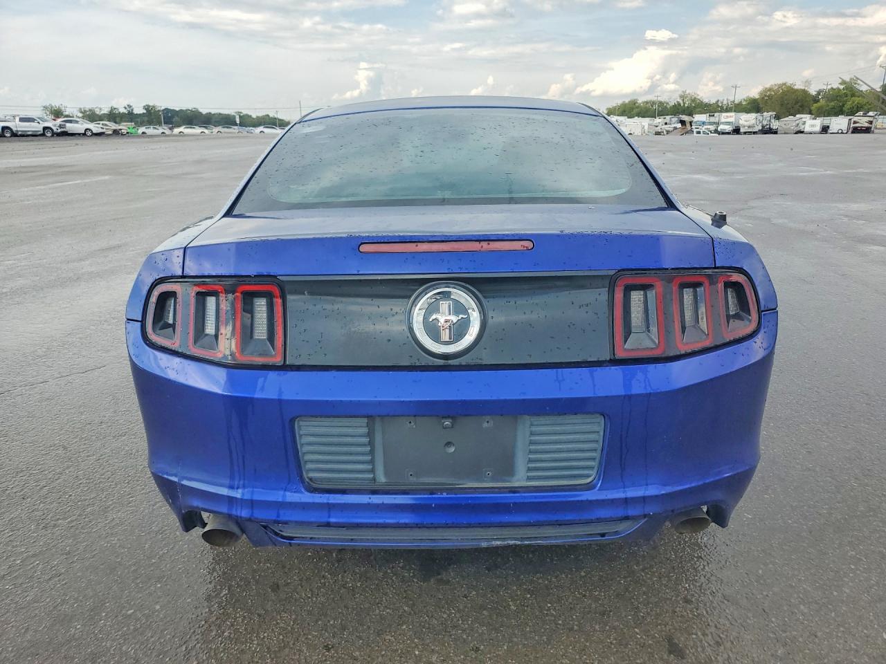 2014 Ford Mustang Blue vin: 1ZVBP8AM0E5325260