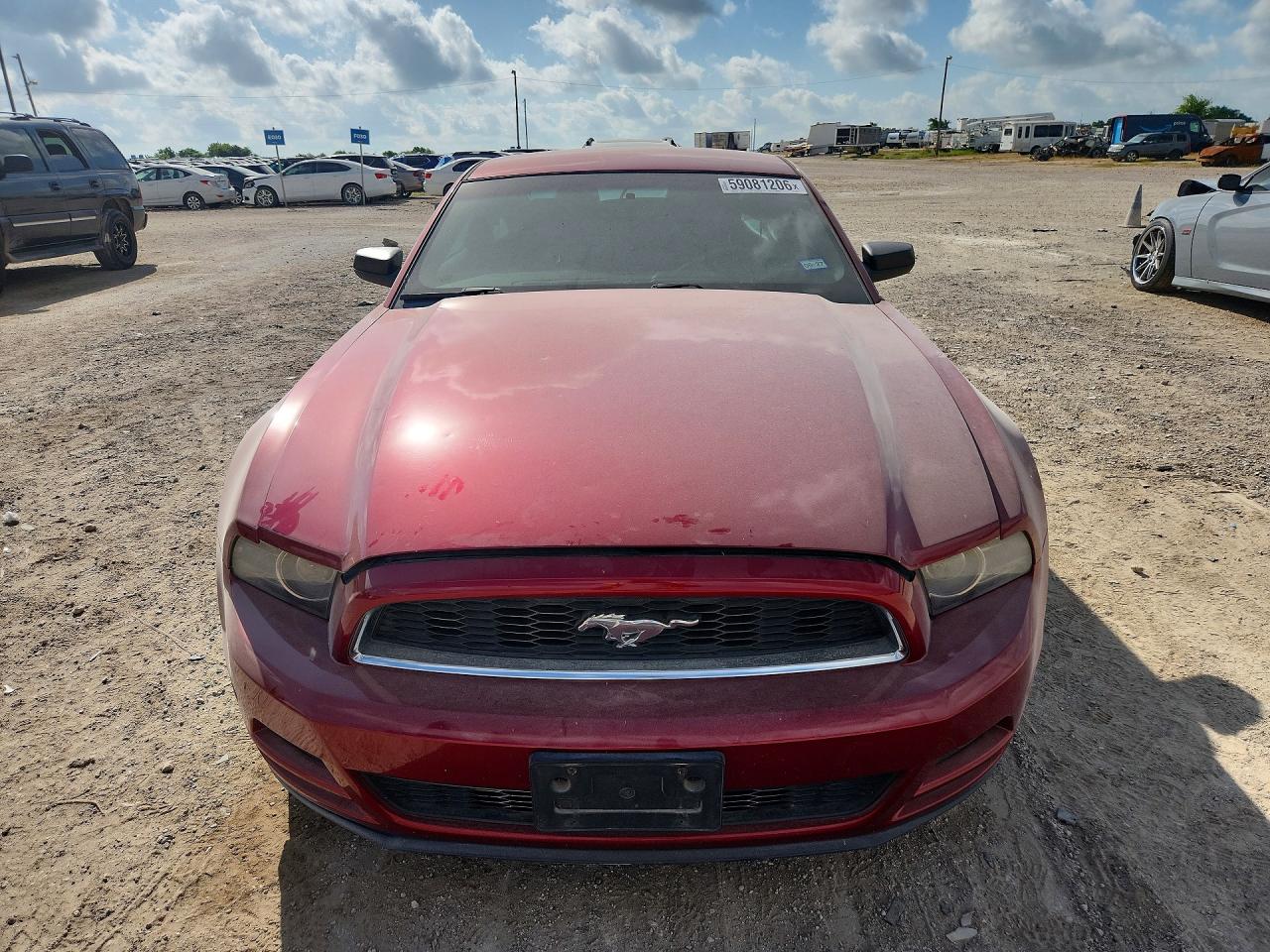 2014 Ford Mustang Maroon vin: 1ZVBP8AM0E5332614