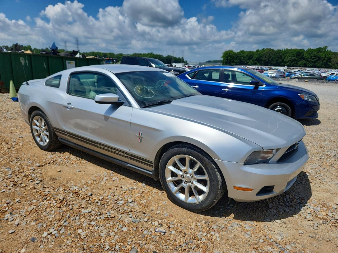 2011 Ford Mustang Silver vin: 1ZVBP8AM1B5121790