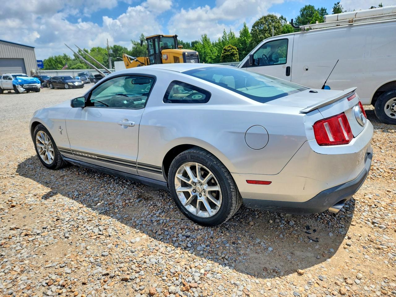 2011 Ford Mustang Silver vin: 1ZVBP8AM1B5121790