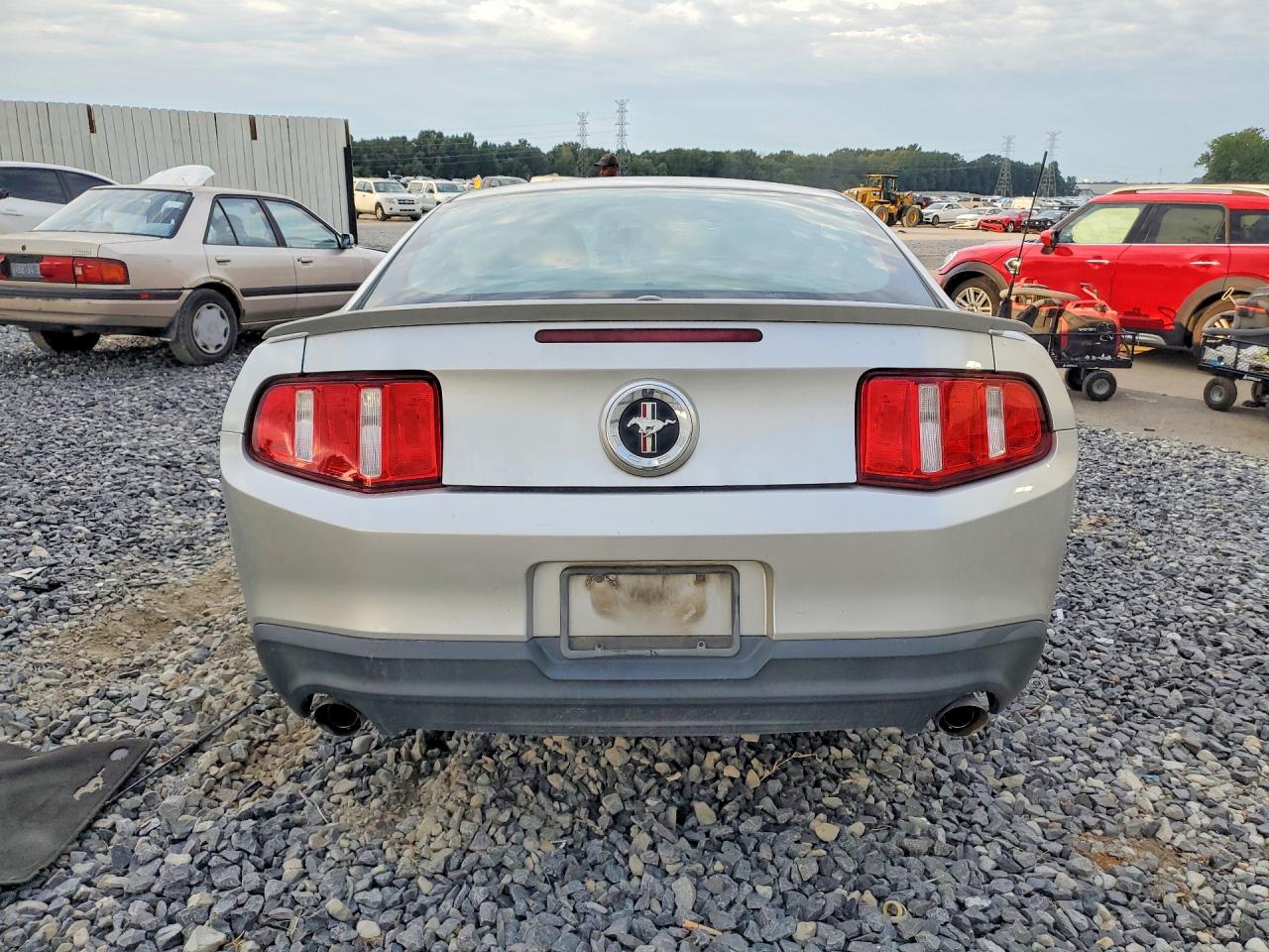 2011 Ford Mustang Silver vin: 1ZVBP8AM1B5149086