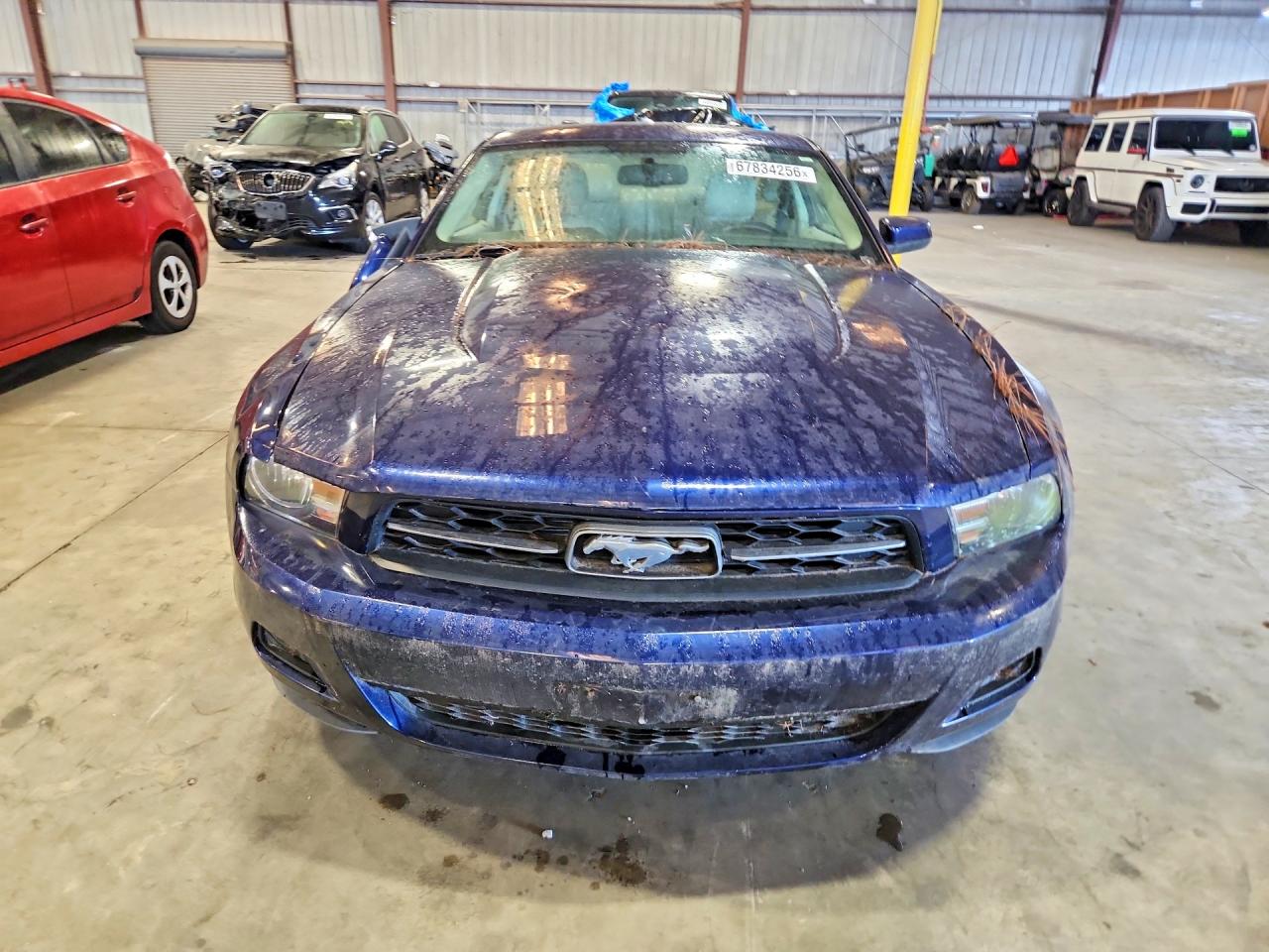 2011 Ford Mustang Синий vin: 1ZVBP8AM1B5149248