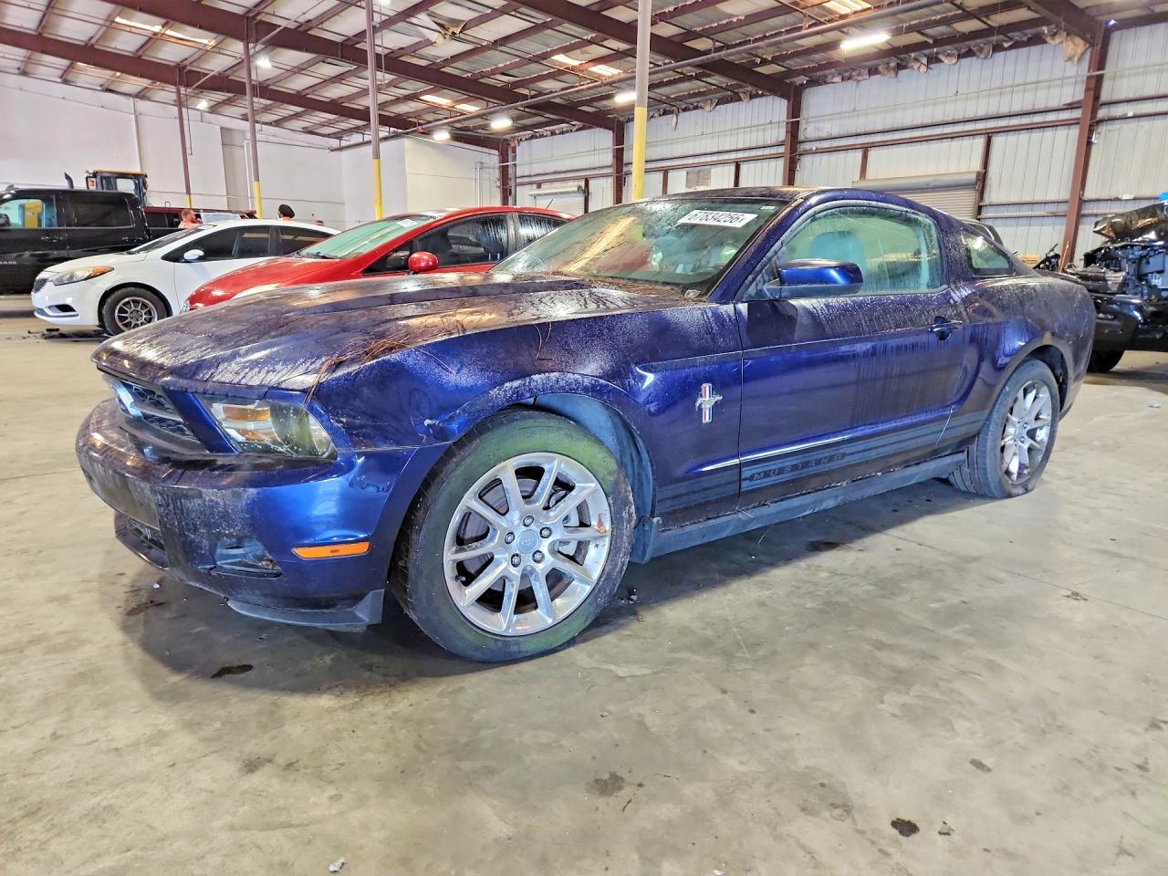 2011 Ford Mustang Синий vin: 1ZVBP8AM1B5149248