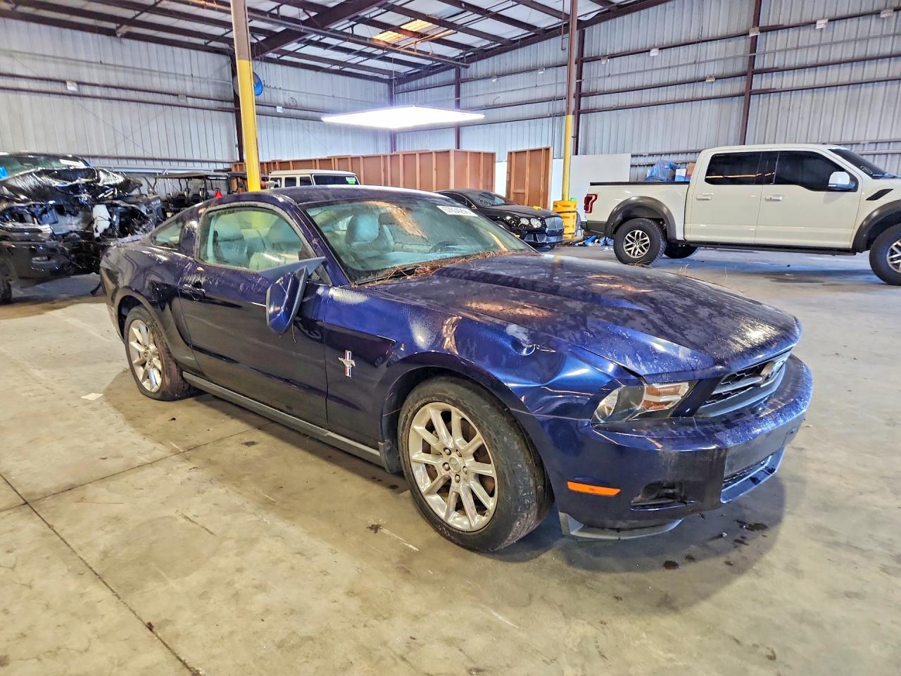 2011 Ford Mustang Синий vin: 1ZVBP8AM1B5149248