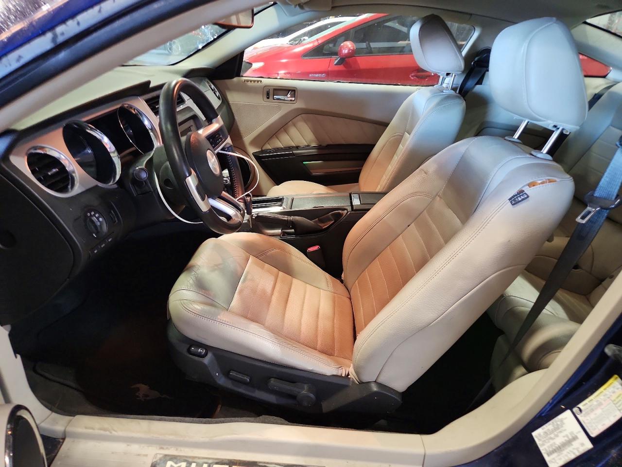 2011 Ford Mustang Синий vin: 1ZVBP8AM1B5149248