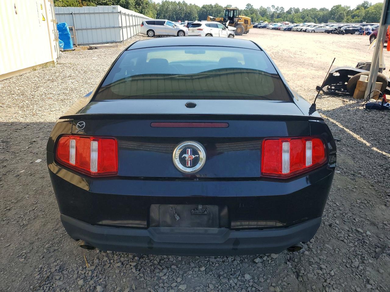 2012 Ford Mustang Черный vin: 1ZVBP8AM1C5205996