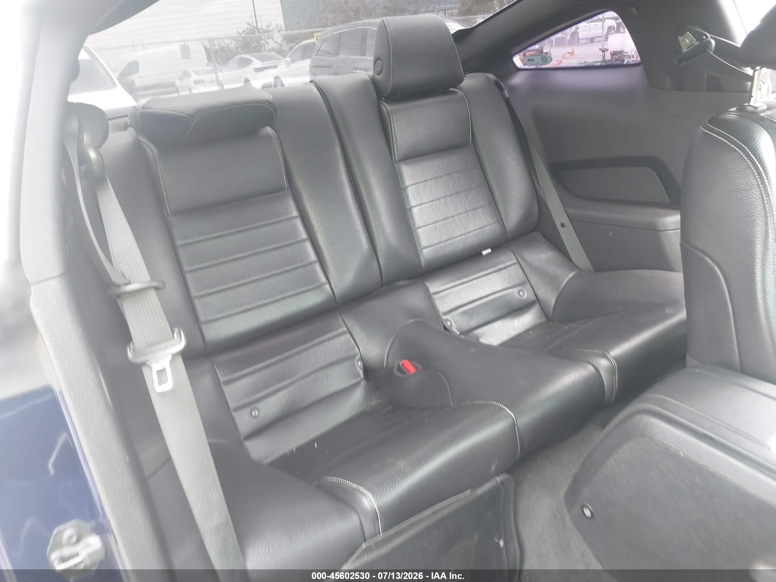 2012 Ford Mustang V6 Premium Blue vin: 1ZVBP8AM1C5210339