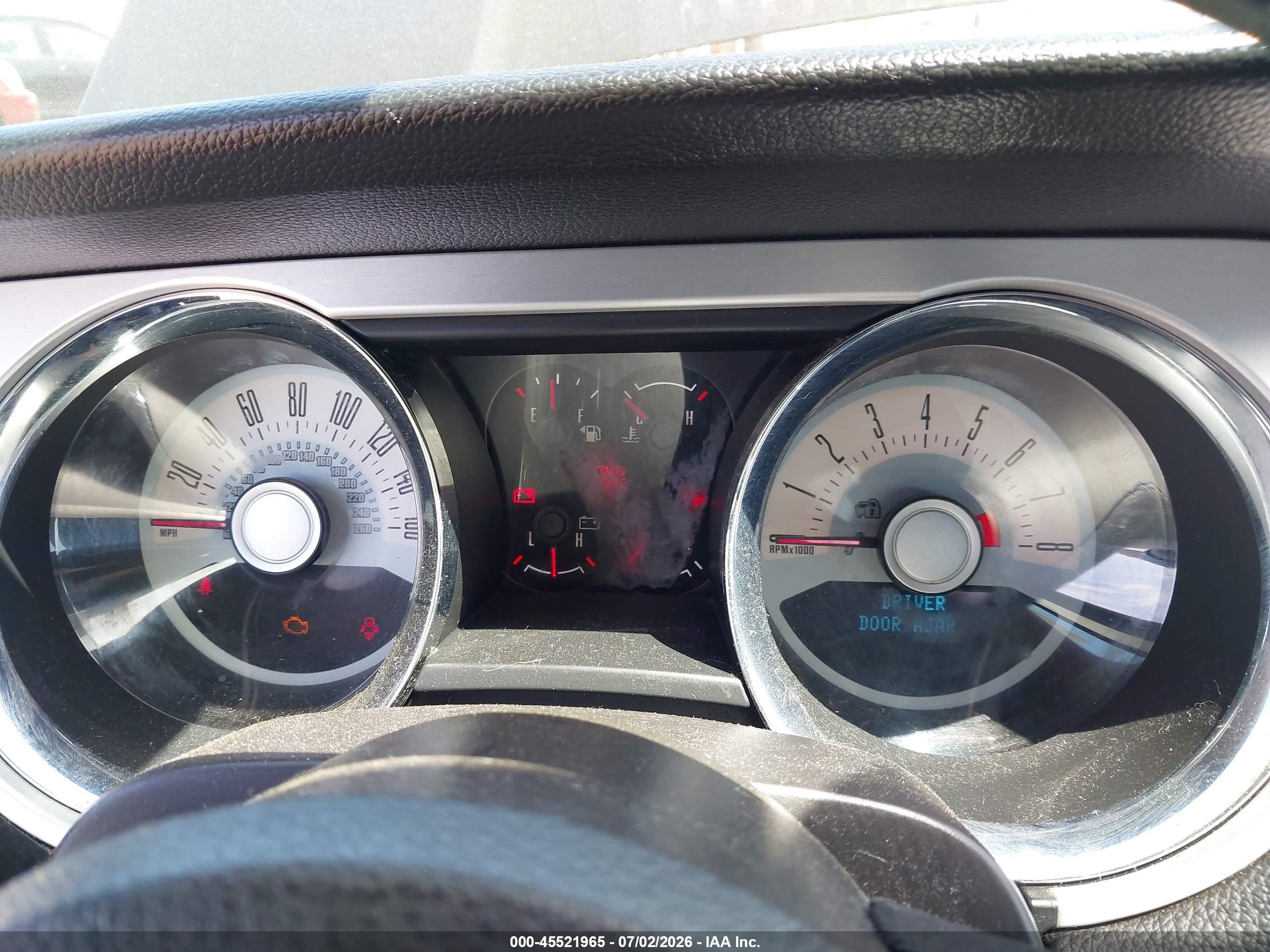 2012 Ford Mustang V6 Premium Black vin: 1ZVBP8AM1C5224466
