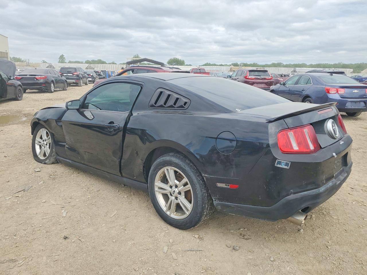 2012 Ford Mustang Черный vin: 1ZVBP8AM1C5246645