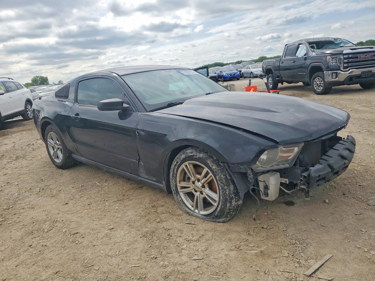 2012 Ford Mustang Черный vin: 1ZVBP8AM1C5246645
