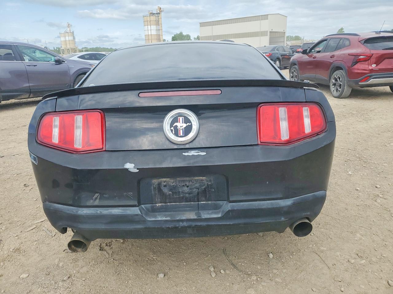 2012 Ford Mustang Черный vin: 1ZVBP8AM1C5246645
