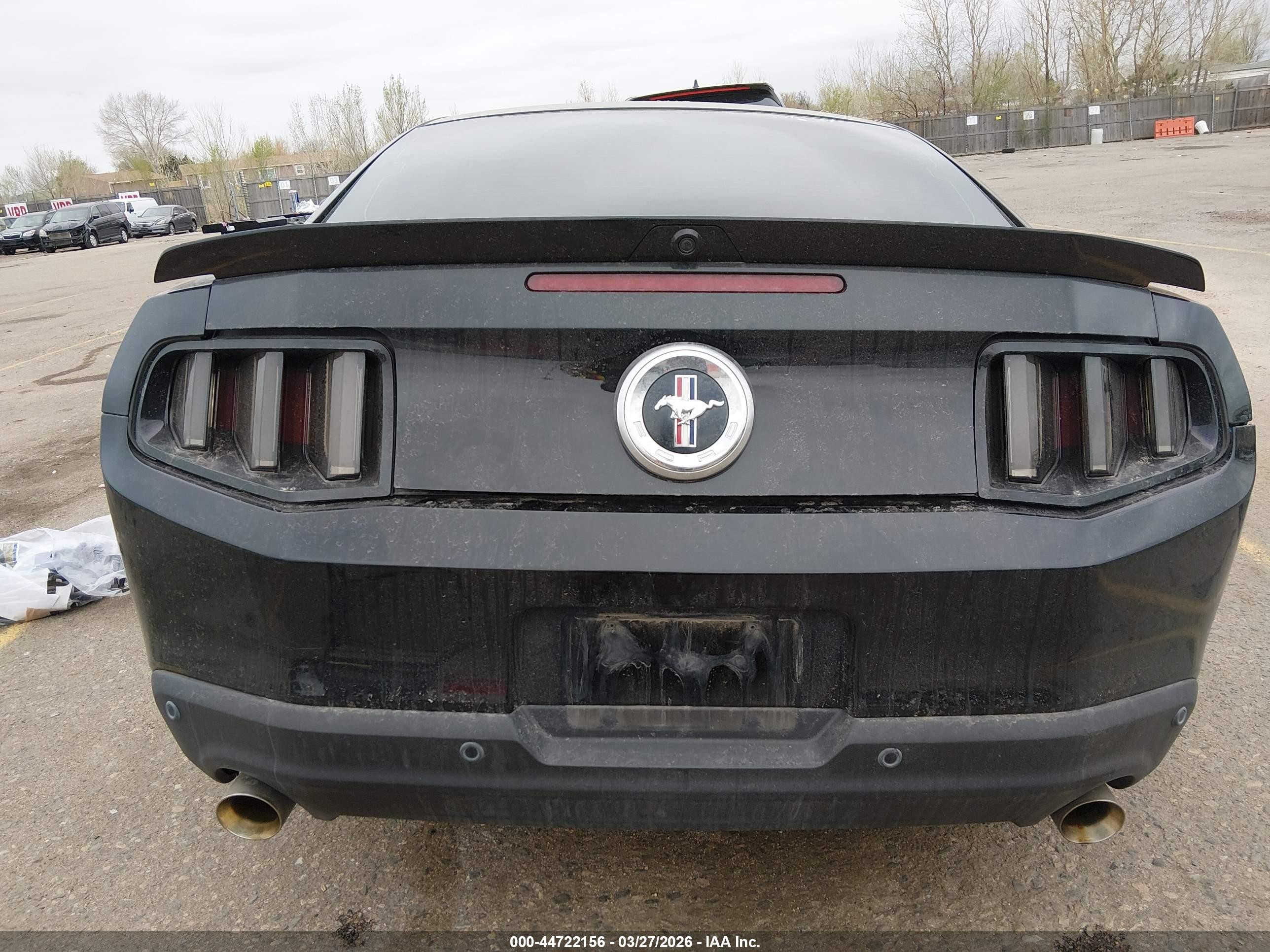 2012 Ford Mustang V6 Premium Black vin: 1ZVBP8AM1C5259248