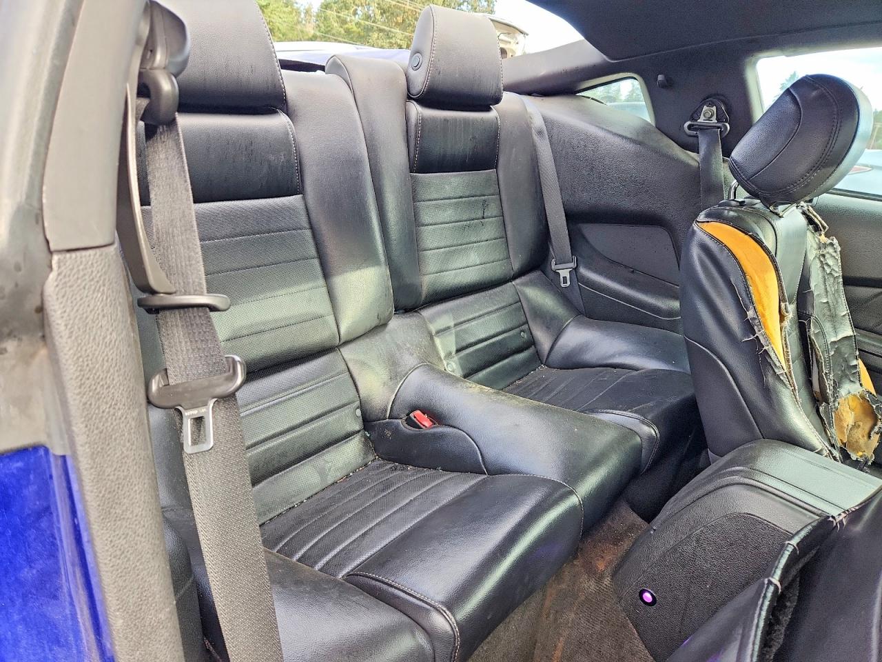 2013 Ford Mustang Blue vin: 1ZVBP8AM1D5202646