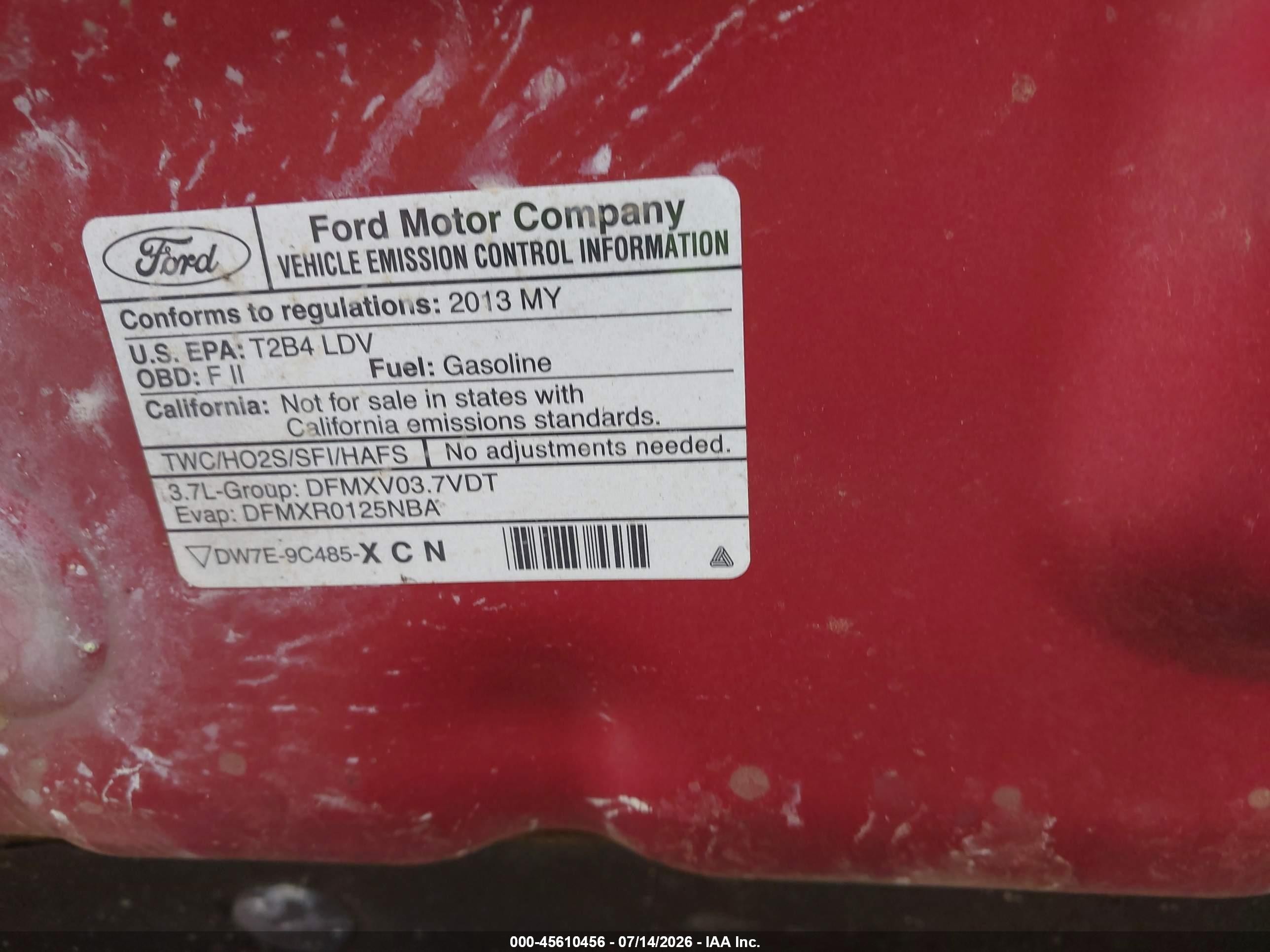 2013 Ford Mustang V6 Premium Red vin: 1ZVBP8AM1D5204316