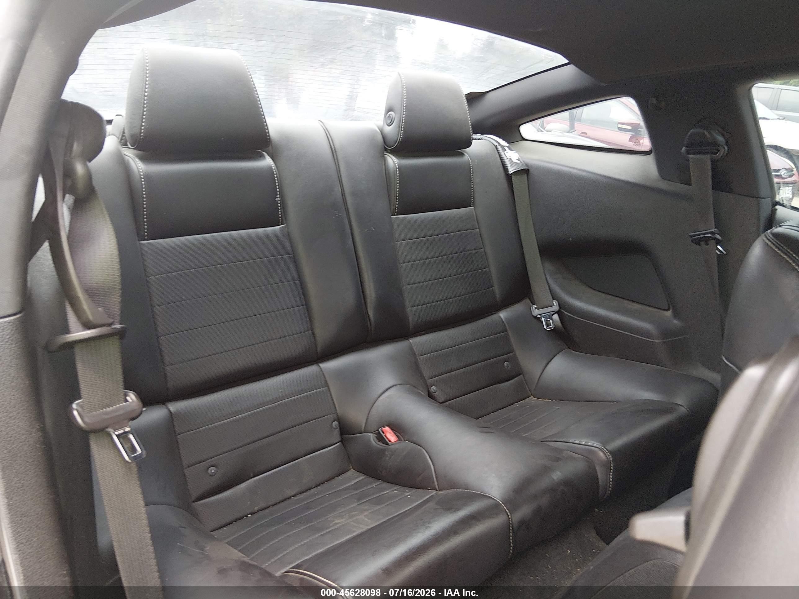 2013 Ford Mustang V6/v6 Premium Black vin: 1ZVBP8AM1D5257453