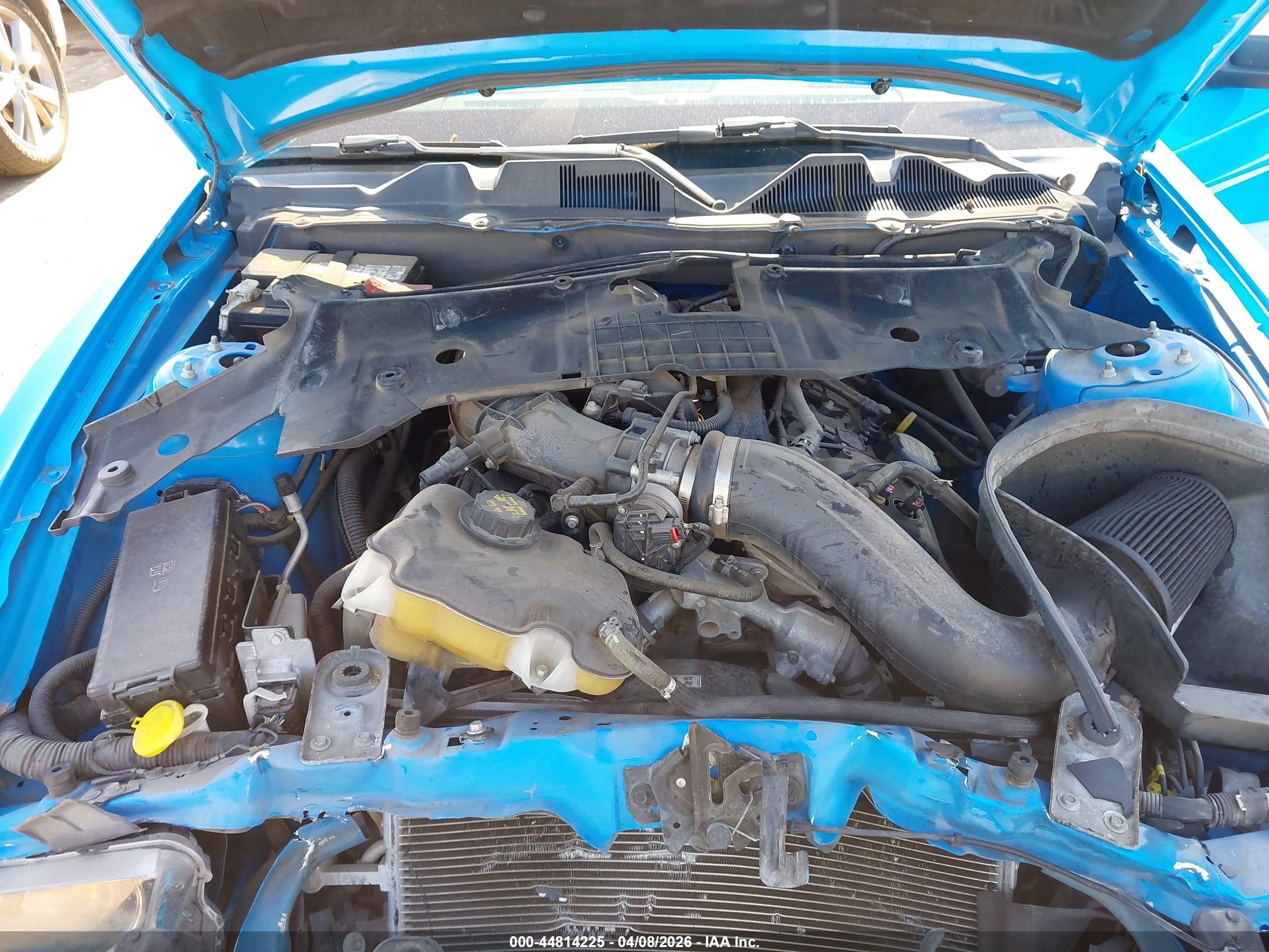 2014 Ford Mustang V6 Blue vin: 1ZVBP8AM1E5203863
