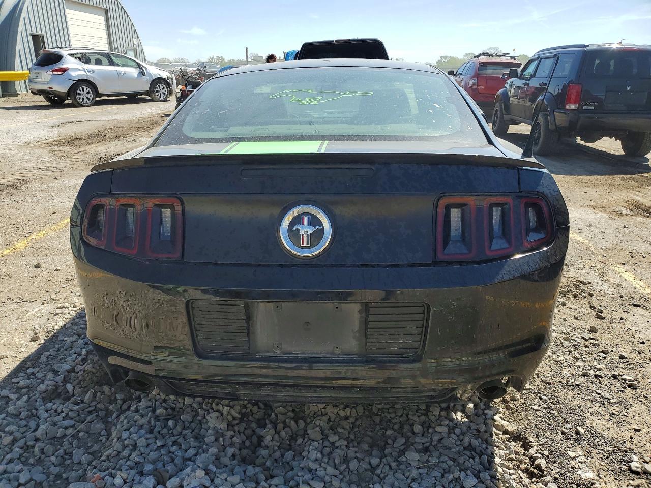 2014 Ford Mustang Black vin: 1ZVBP8AM1E5250973