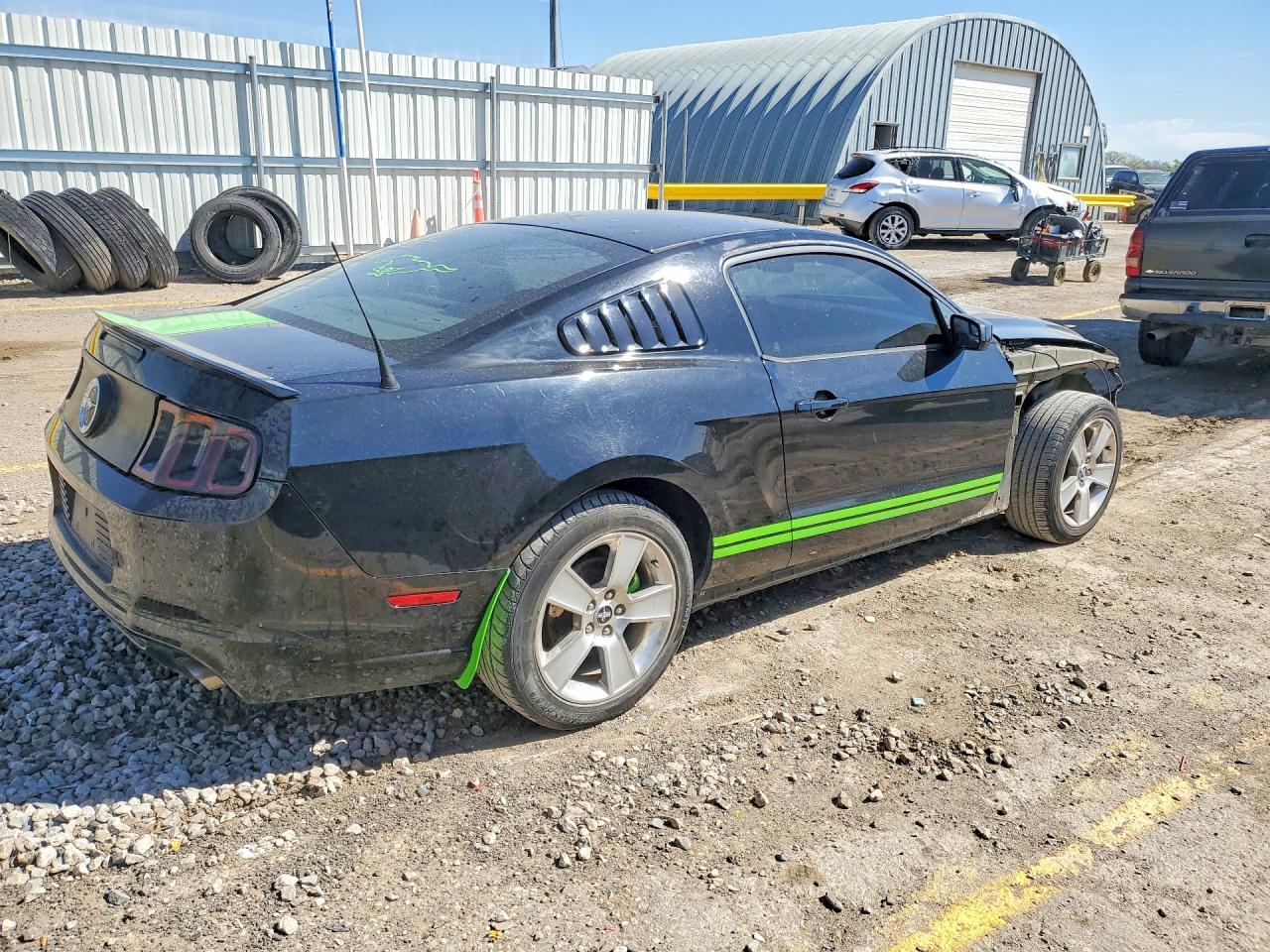 2014 Ford Mustang Black vin: 1ZVBP8AM1E5250973