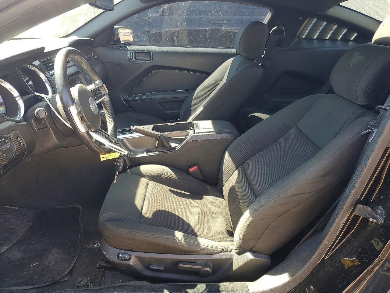 2014 Ford Mustang Black vin: 1ZVBP8AM1E5250973
