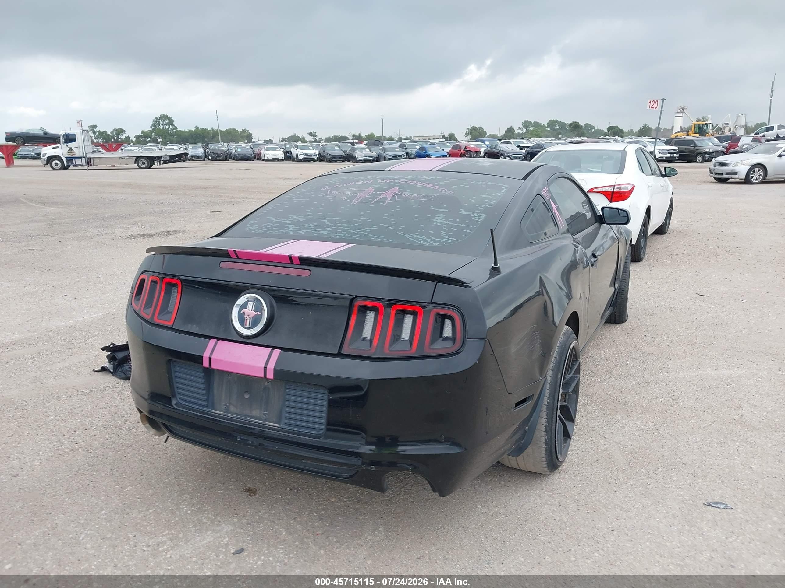 2014 Ford Mustang V6 Black vin: 1ZVBP8AM1E5261424