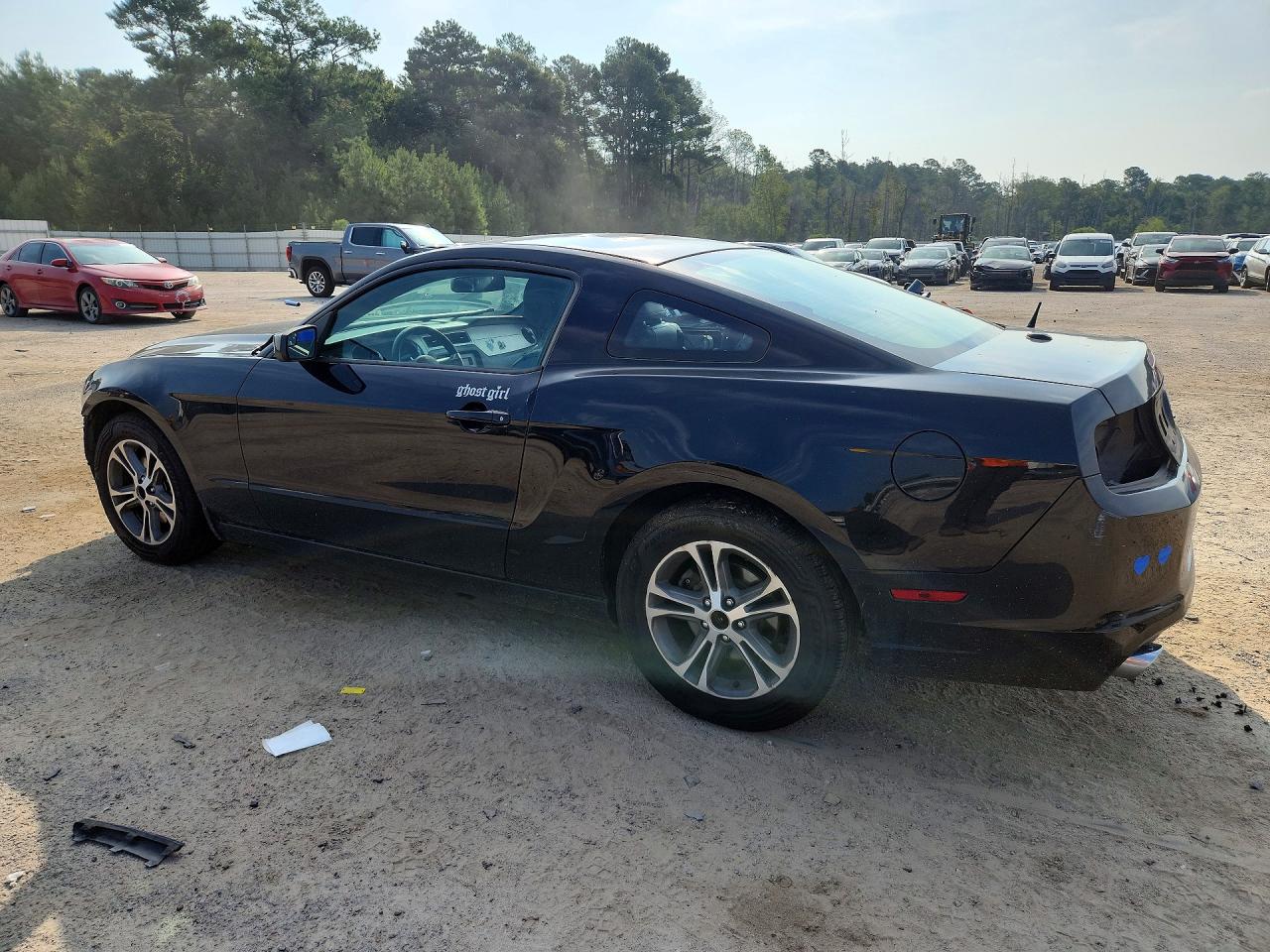 2014 Ford Mustang Black vin: 1ZVBP8AM1E5264484