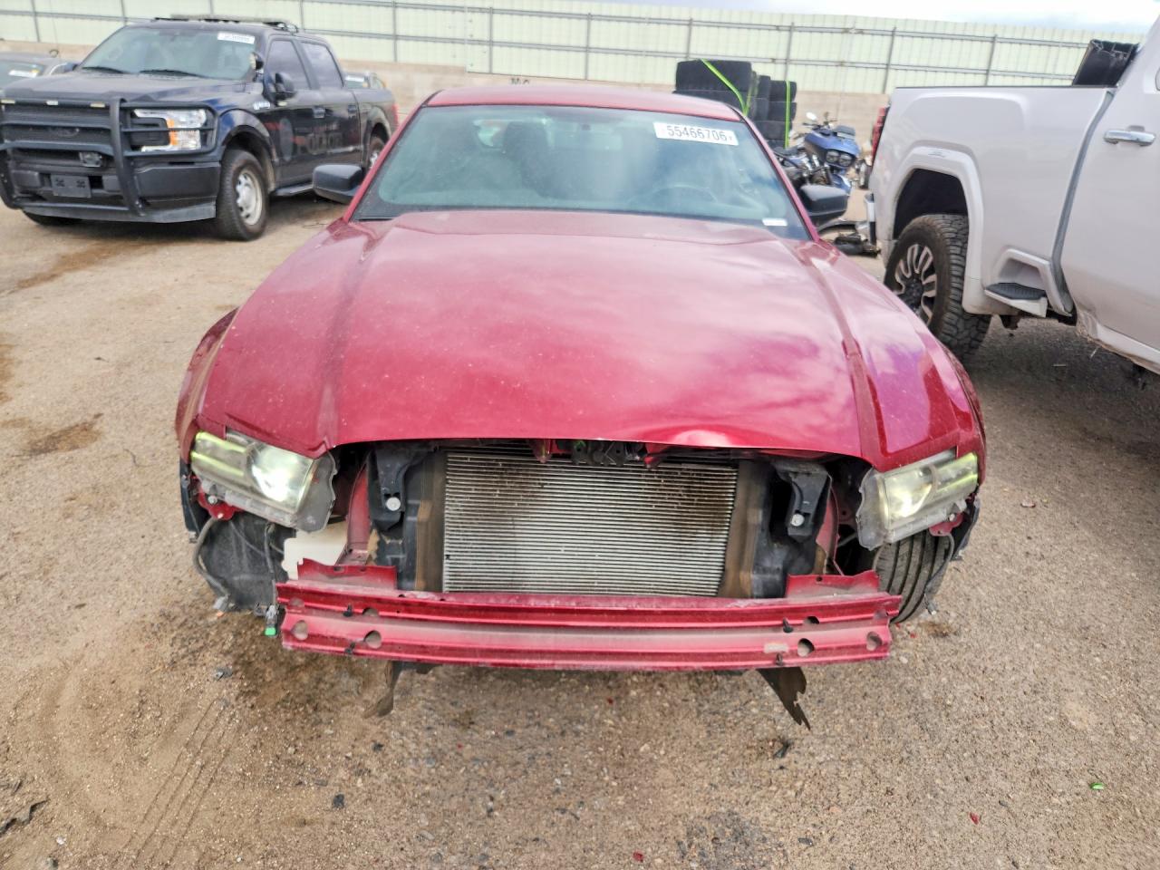 2014 Ford Mustang Red vin: 1ZVBP8AM1E5288770