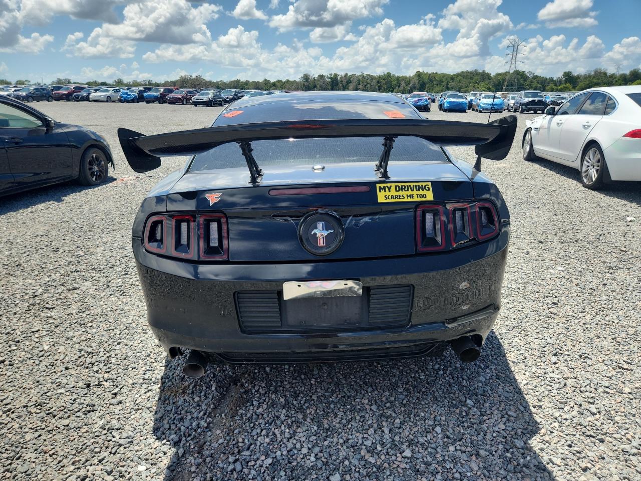 2014 Ford Mustang Black vin: 1ZVBP8AM1E5292110