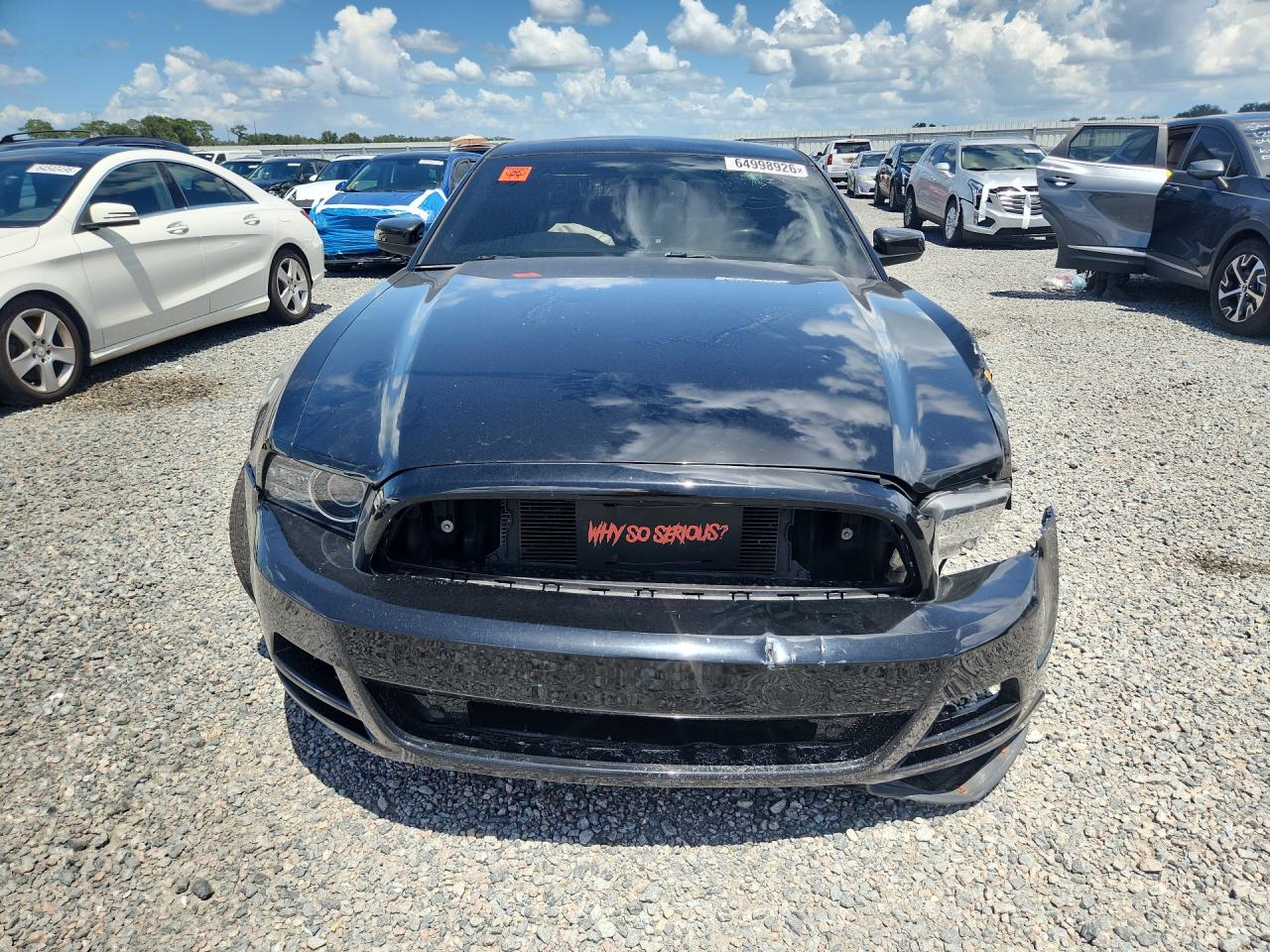 2014 Ford Mustang Black vin: 1ZVBP8AM1E5292110