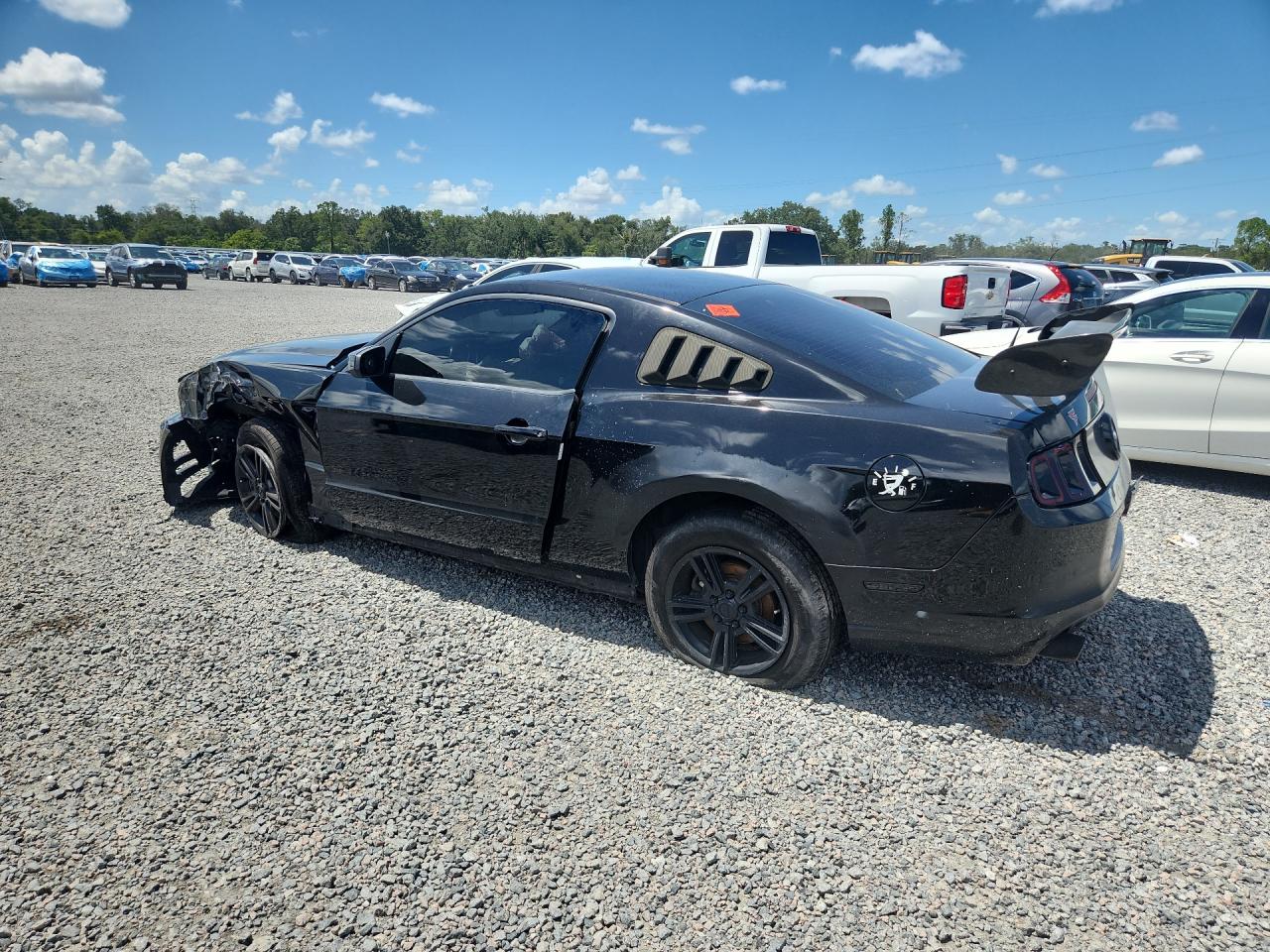 2014 Ford Mustang Black vin: 1ZVBP8AM1E5292110