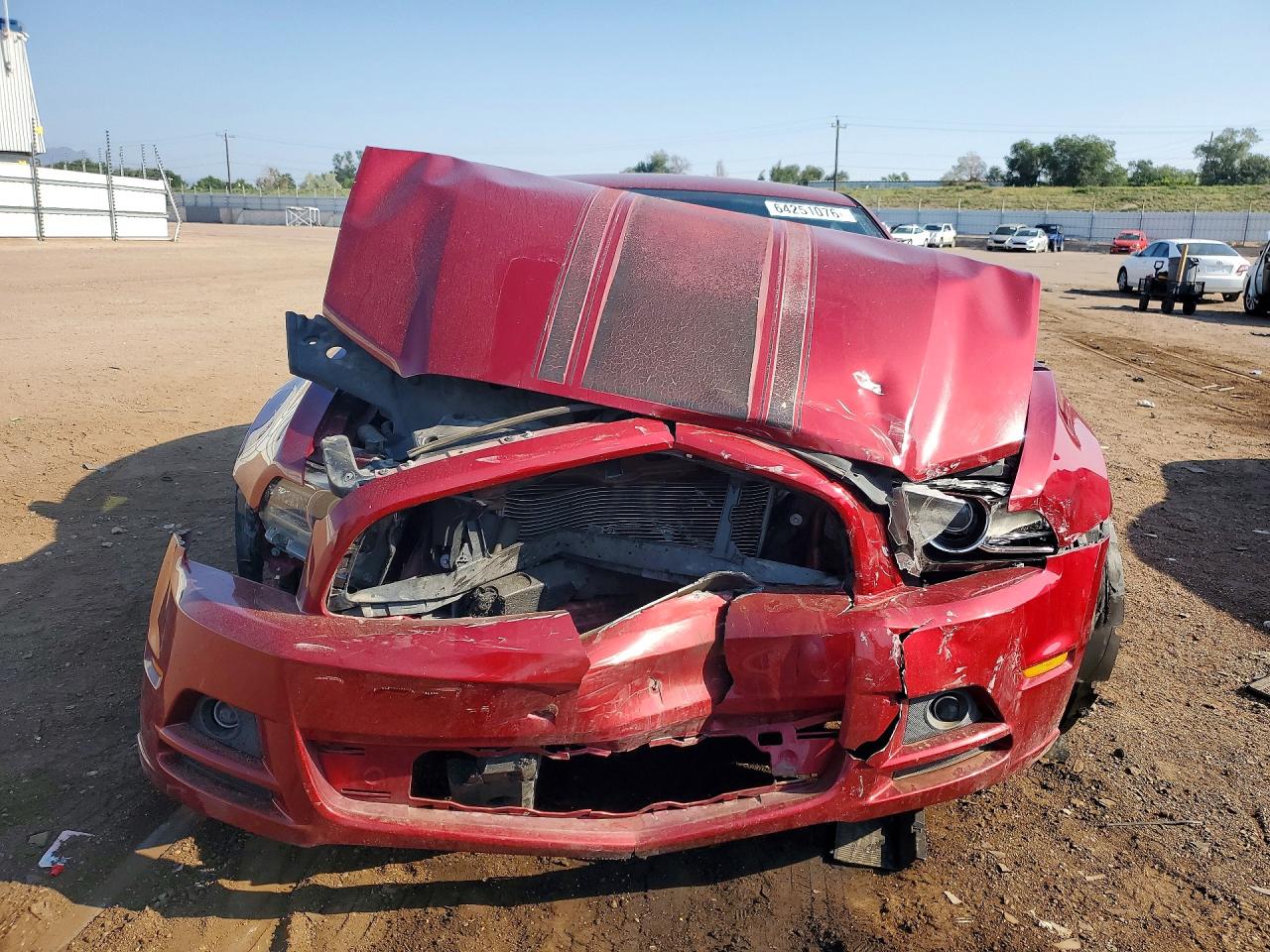 2014 Ford Mustang Red vin: 1ZVBP8AM1E5306362