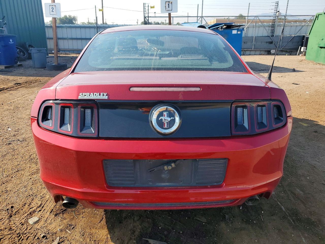 2014 Ford Mustang Red vin: 1ZVBP8AM1E5306362