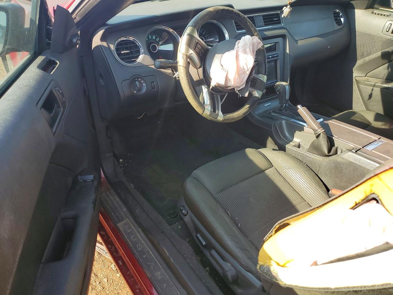 2014 Ford Mustang Red vin: 1ZVBP8AM1E5306362