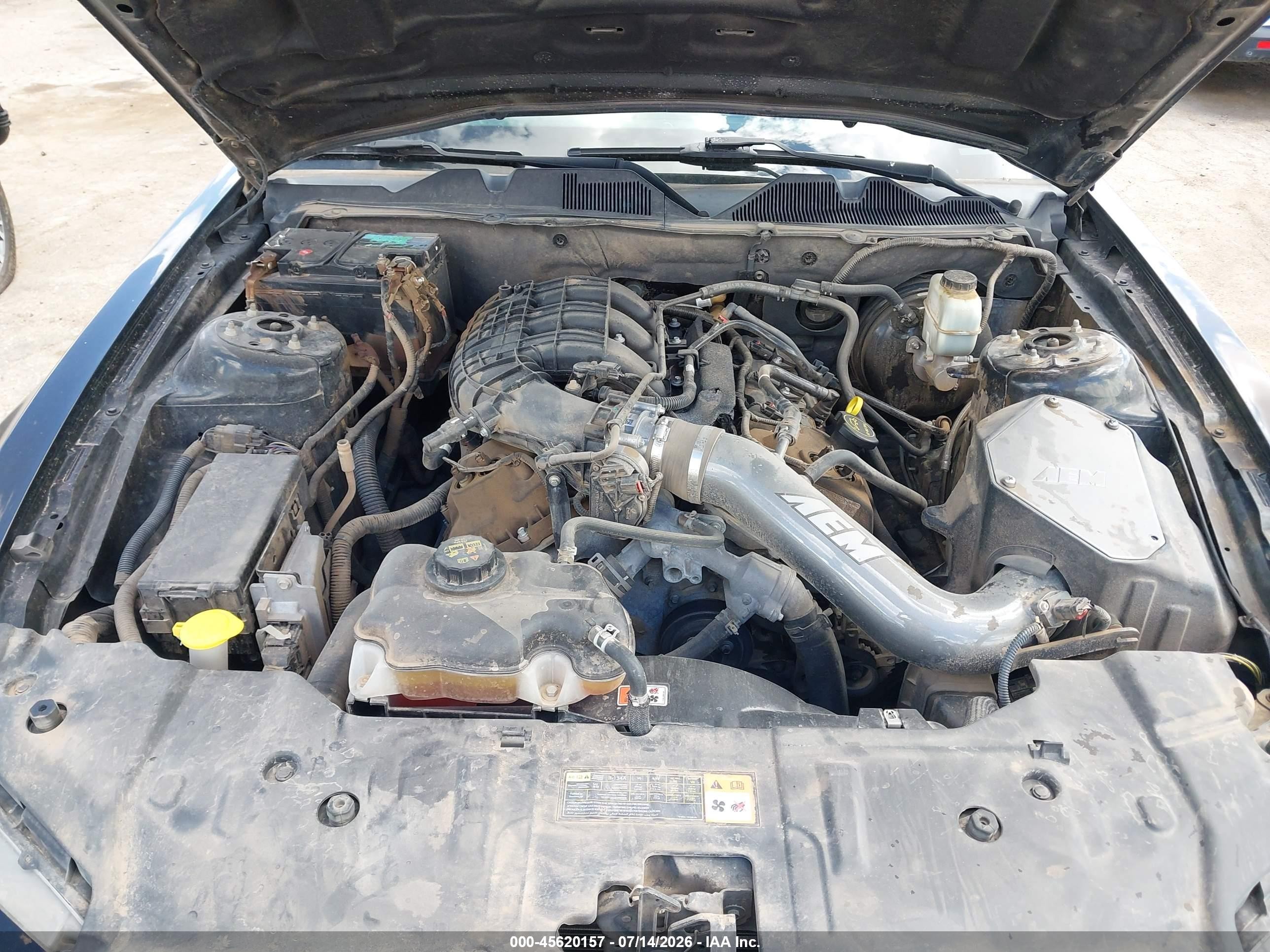 2014 Ford Mustang V6 Черный vin: 1ZVBP8AM1E5306555
