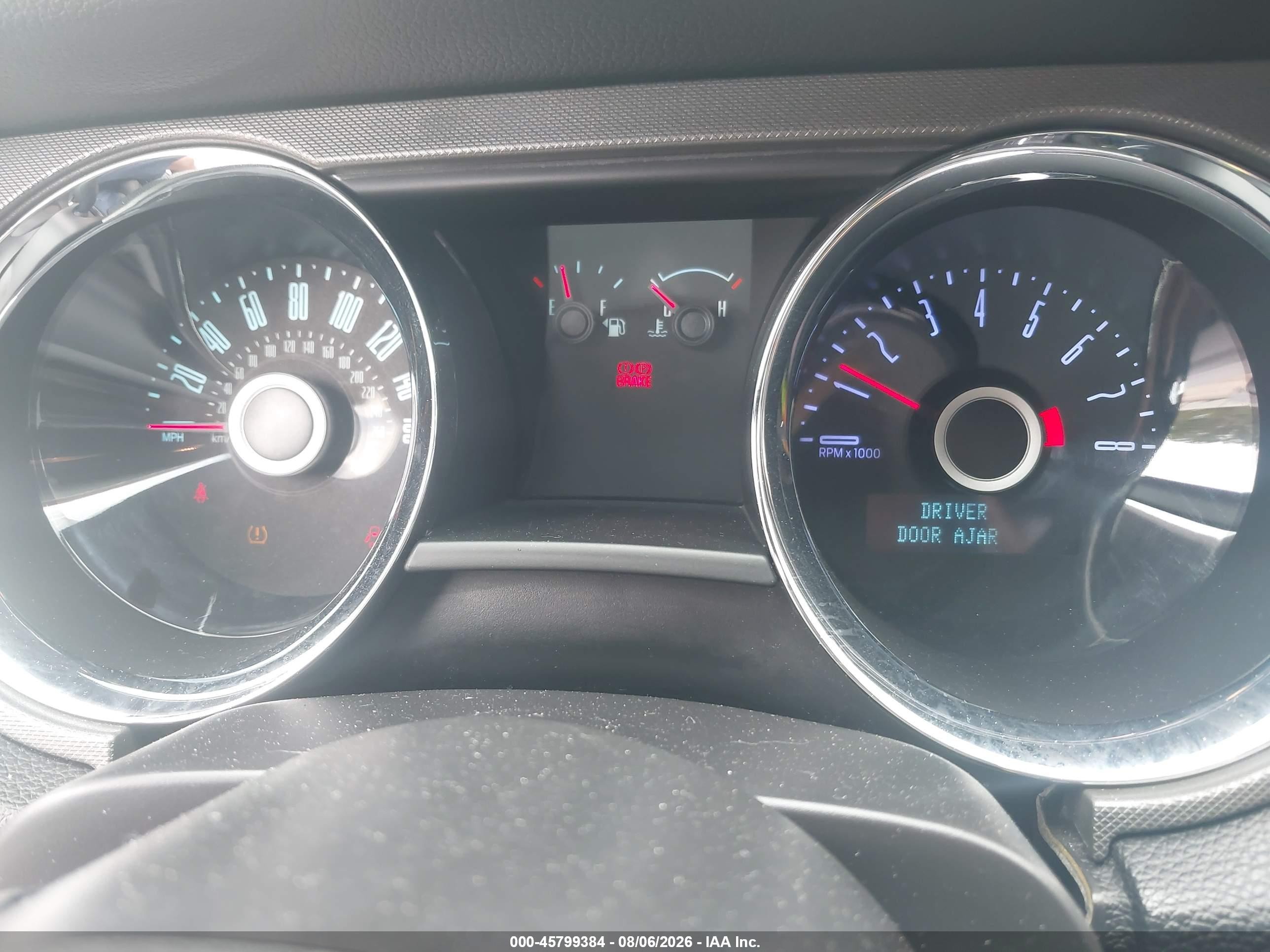 2014 Ford Mustang V6 Gray vin: 1ZVBP8AM1E5313053