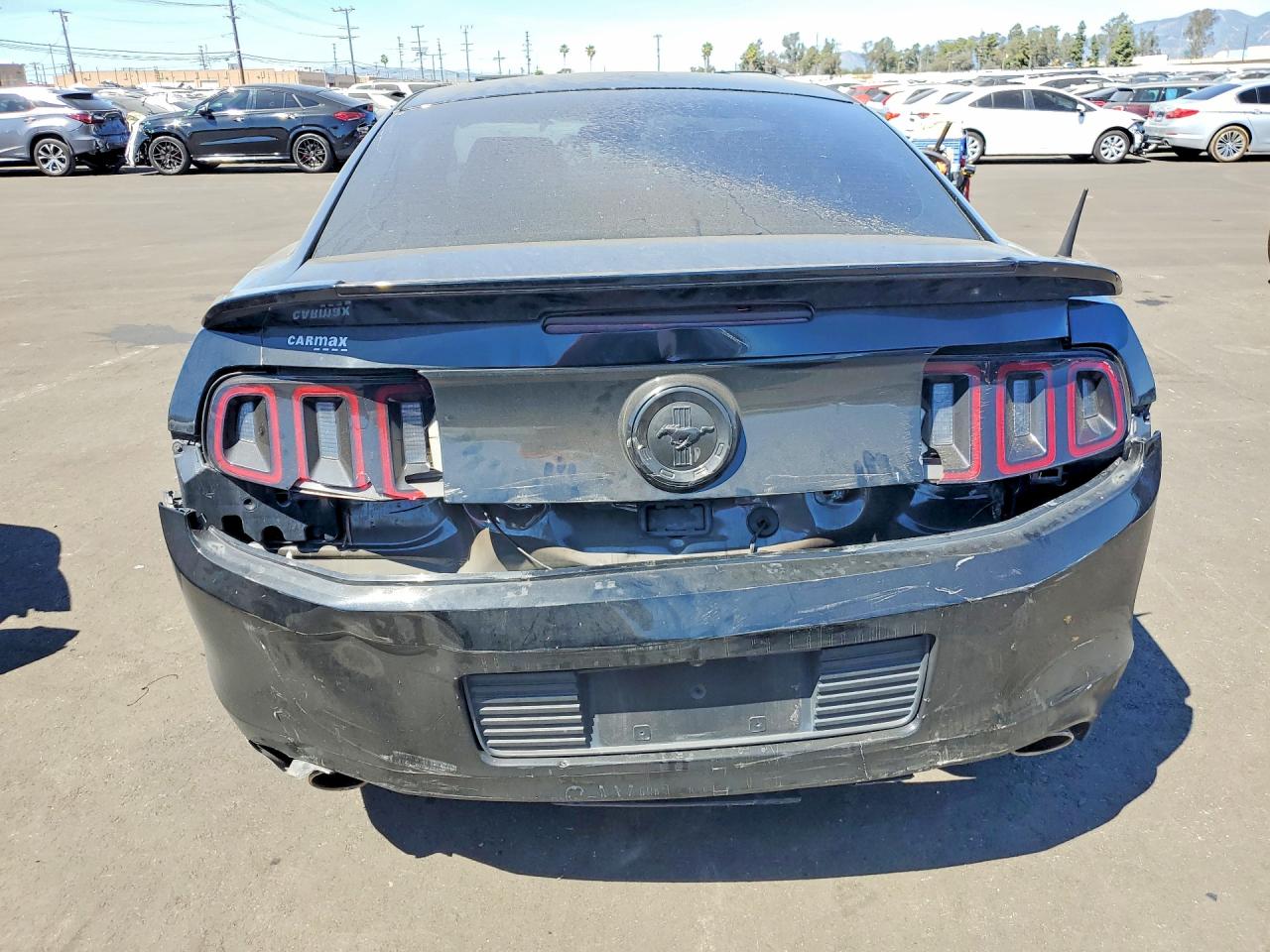 2014 Ford Mustang Black vin: 1ZVBP8AM1E5313683