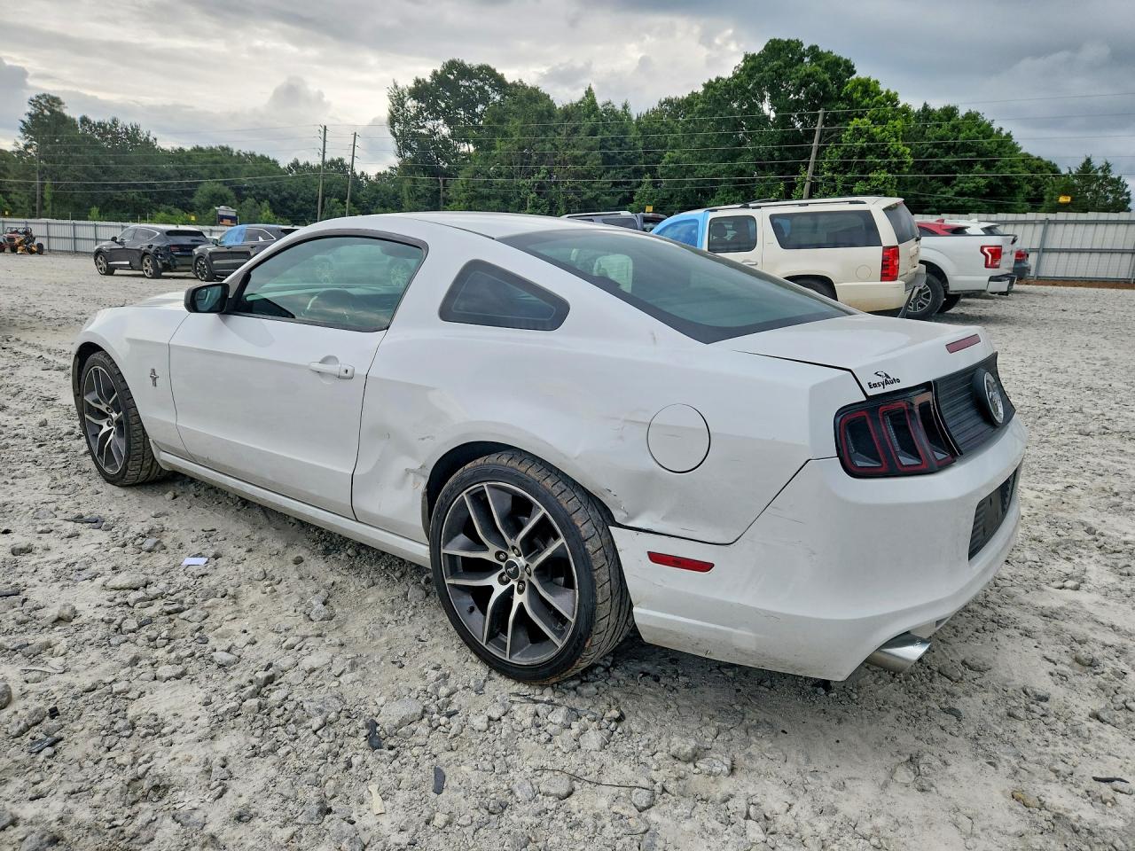 2014 Ford Mustang Белый vin: 1ZVBP8AM1E5313909