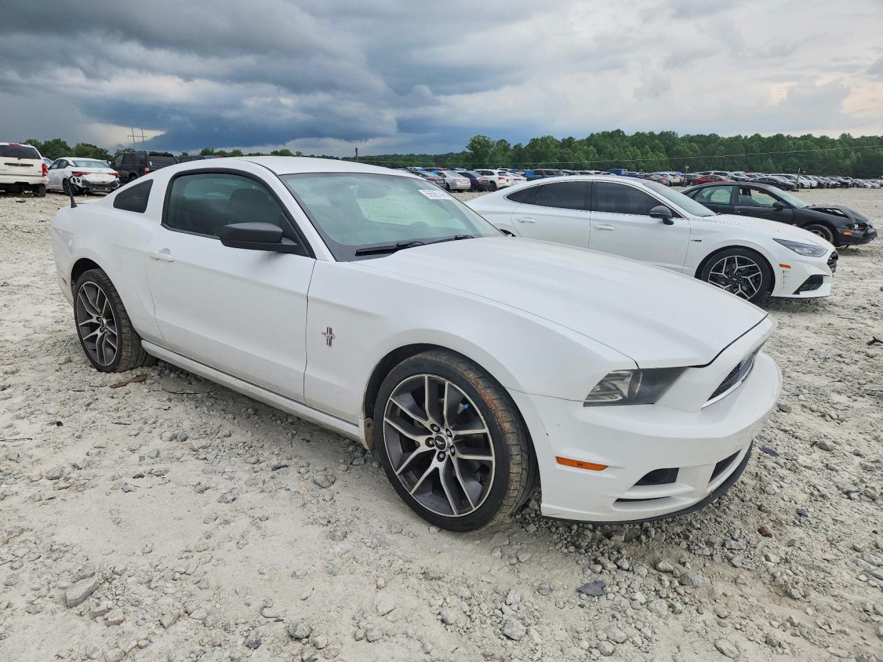 2014 Ford Mustang Белый vin: 1ZVBP8AM1E5313909