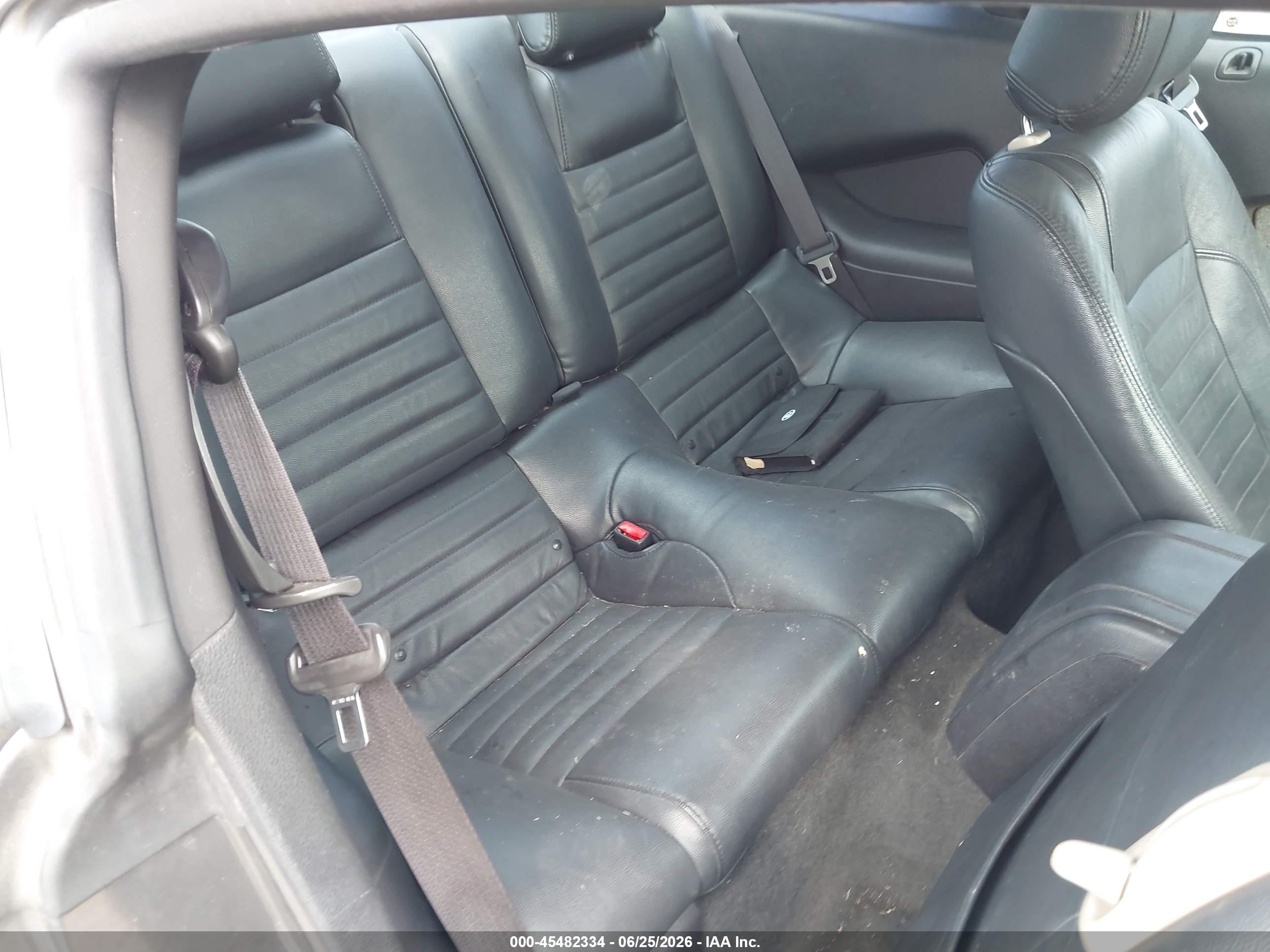 2014 Ford Mustang V6 Gray vin: 1ZVBP8AM1E5316423