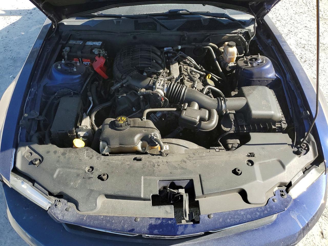 2011 Ford Mustang Blue vin: 1ZVBP8AM2B5151283
