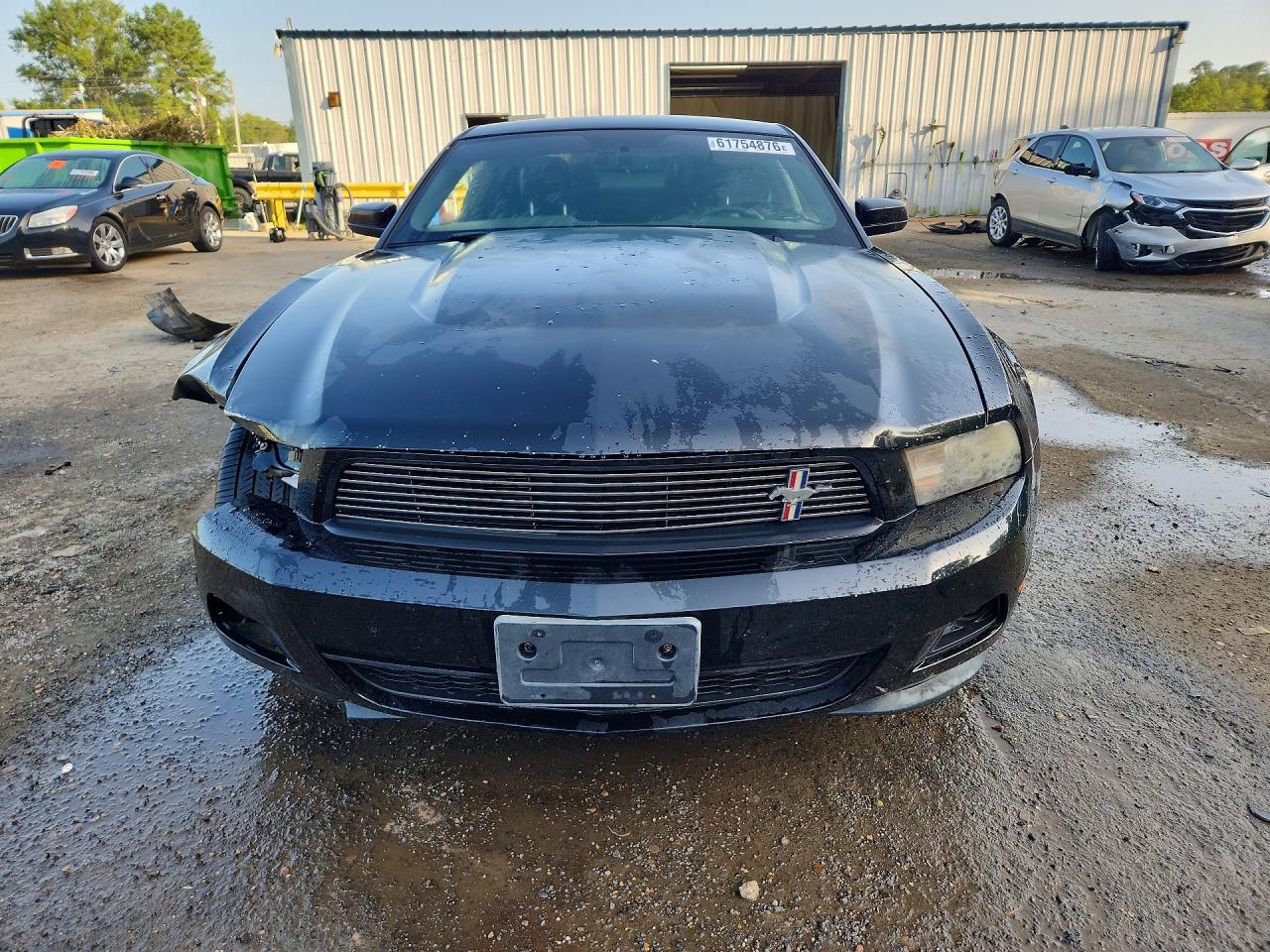 2011 Ford Mustang Black vin: 1ZVBP8AM2B5162798
