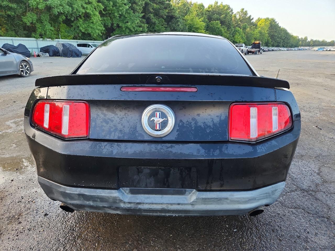 2011 Ford Mustang Black vin: 1ZVBP8AM2B5162798