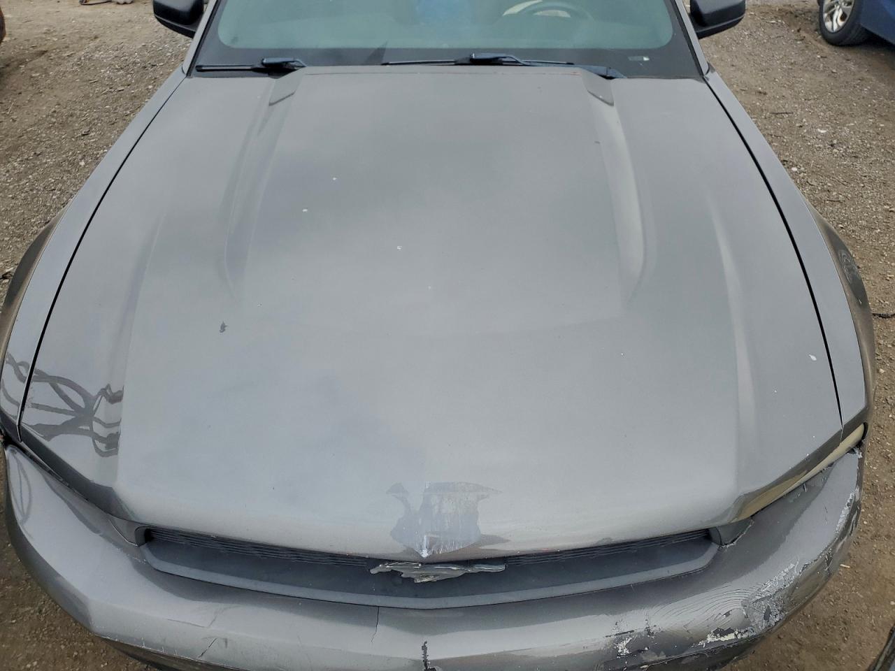 2011 Ford Mustang Gray vin: 1ZVBP8AM2B5166253