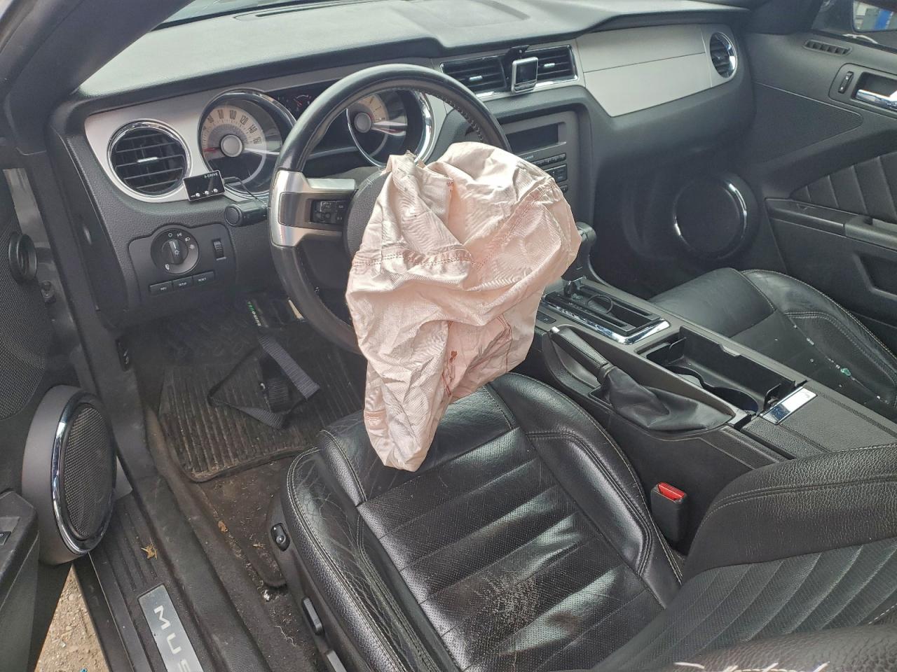 2011 Ford Mustang Gray vin: 1ZVBP8AM2B5166253