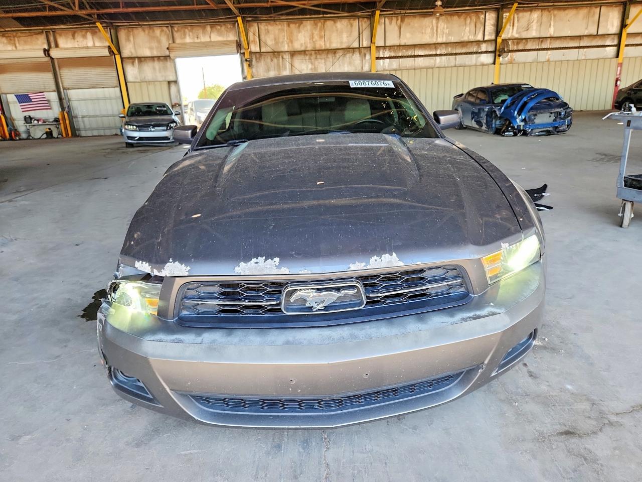 2011 Ford Mustang Gray vin: 1ZVBP8AM2B5169587
