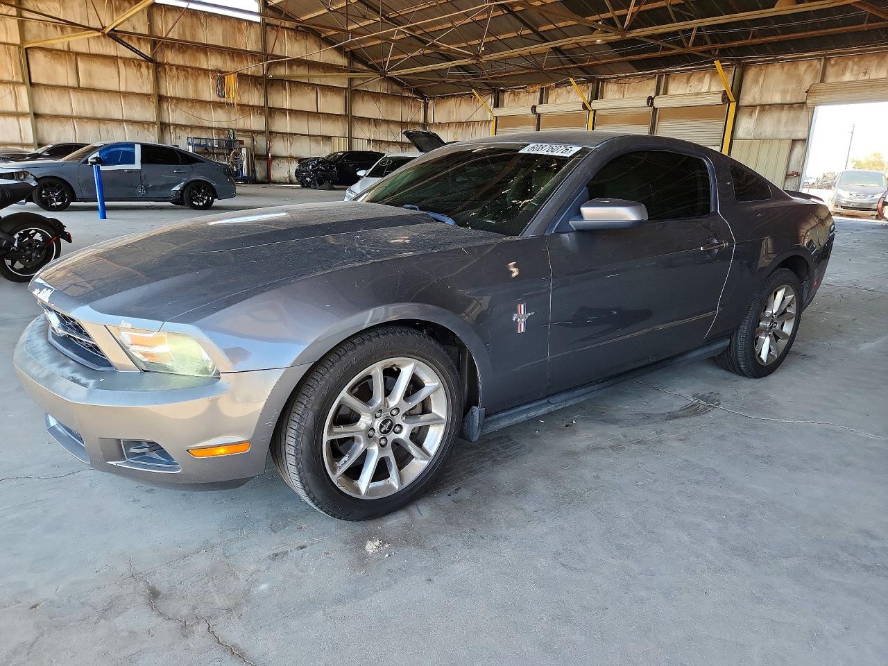 2011 Ford Mustang Gray vin: 1ZVBP8AM2B5169587